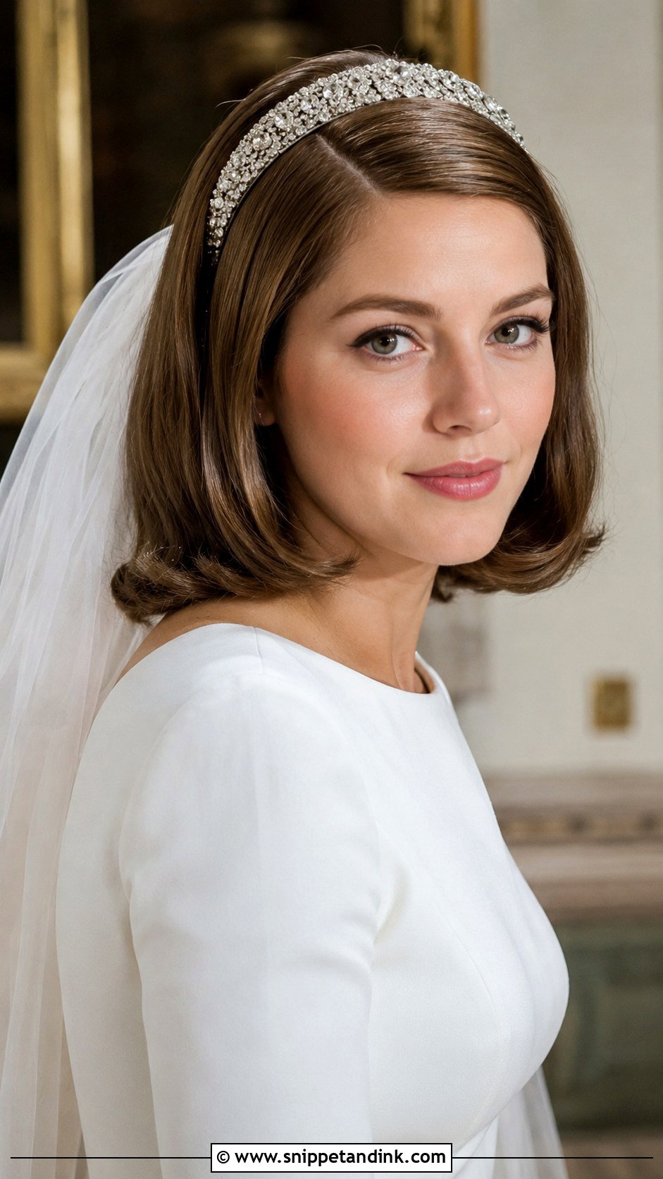 Pageboy Bridal Hairstyle - Snippet and Ink - 25 Vintage Wedding Hairstyles
