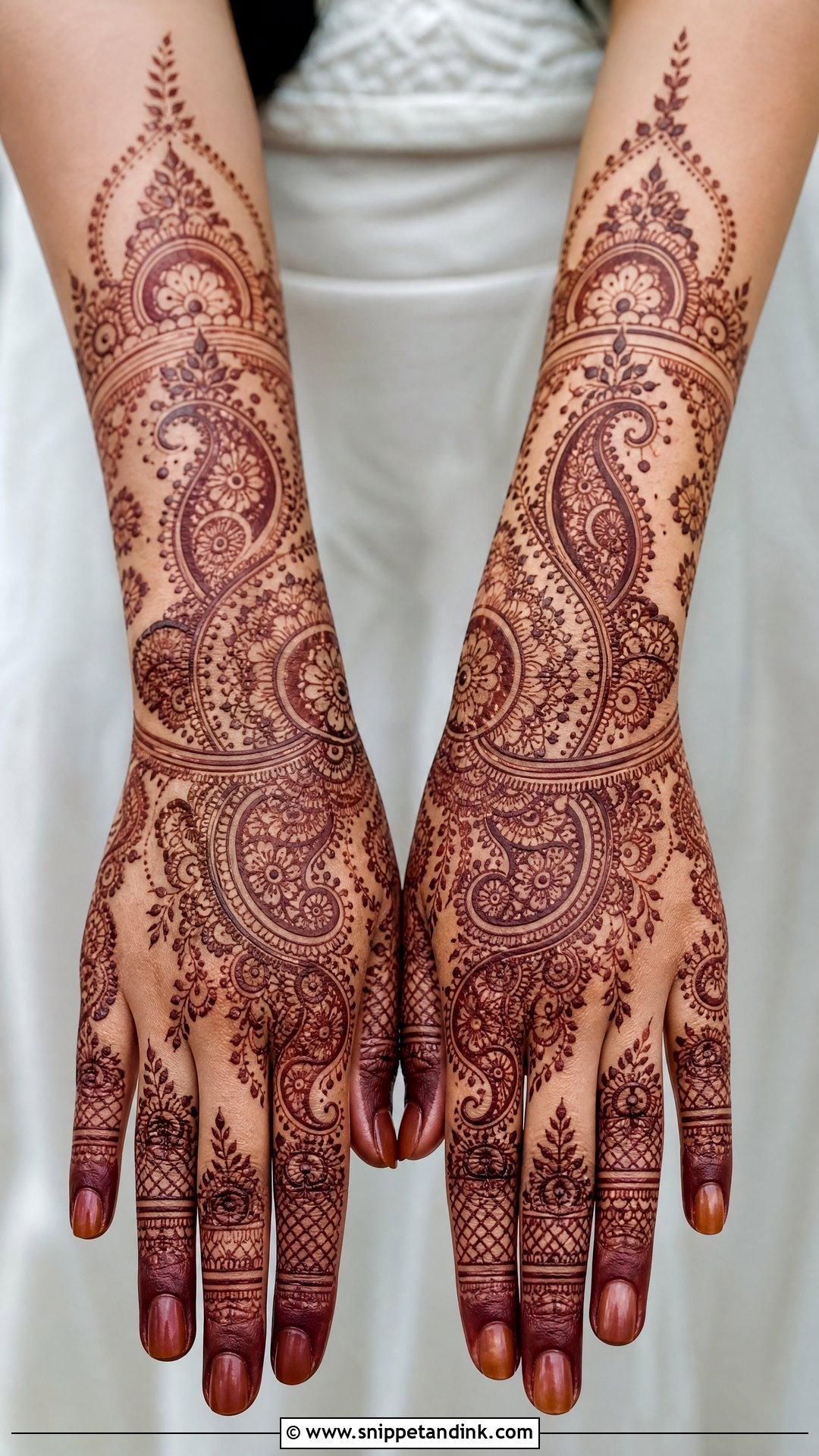 Paisley Bridal Mehendi - Snippet and Ink - 30 Mehendi Looks for Bride