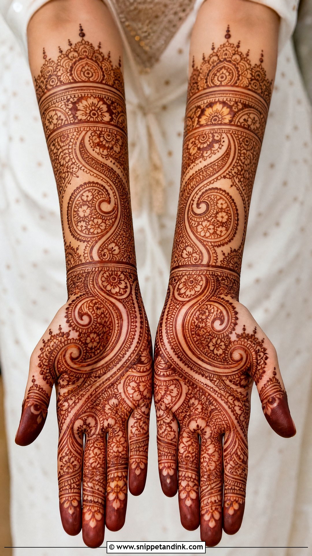 Paisley Bridal Mehndi - Snippet and Ink - 25 Bridal Mehndi Mehendi Designs for Bride