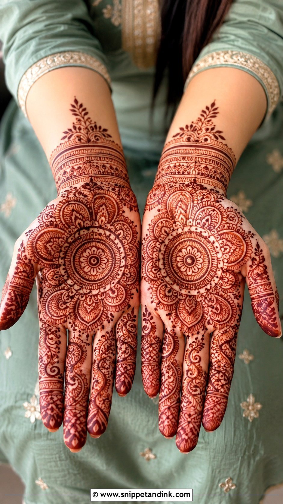 Paisley Mandala Mehndi Design - Snippet and Ink - 35 Mandala Mehndi Design Ideas