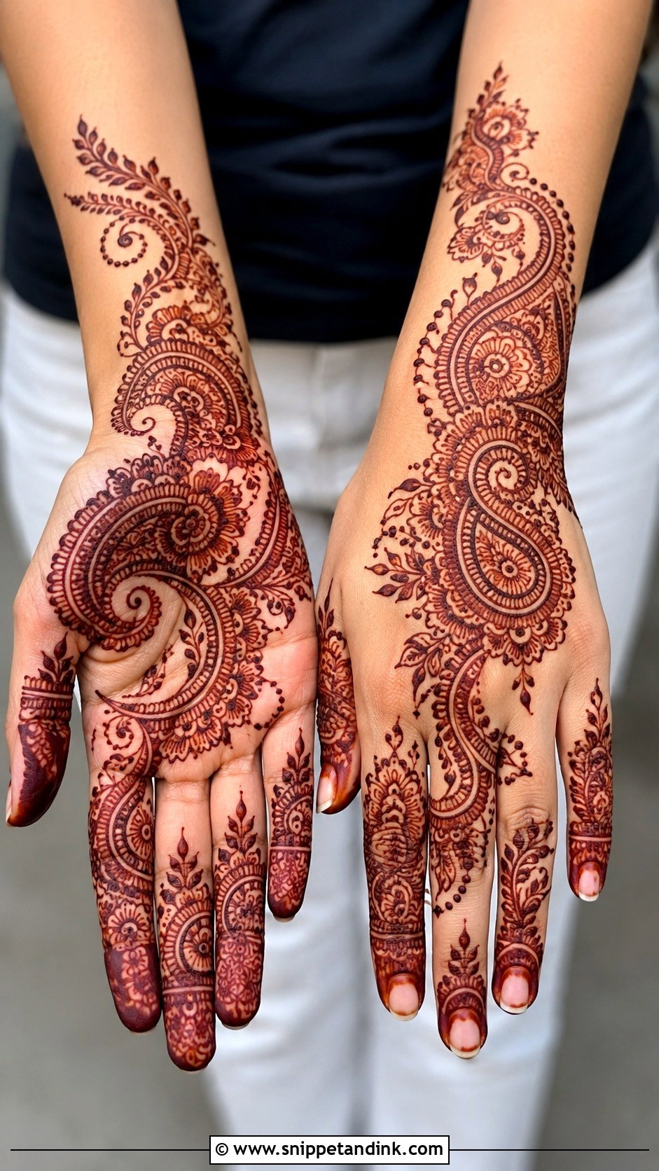 Paisley Mehndi Design - Snippet and Ink - 35 New Latest Mehndi Design Ideas