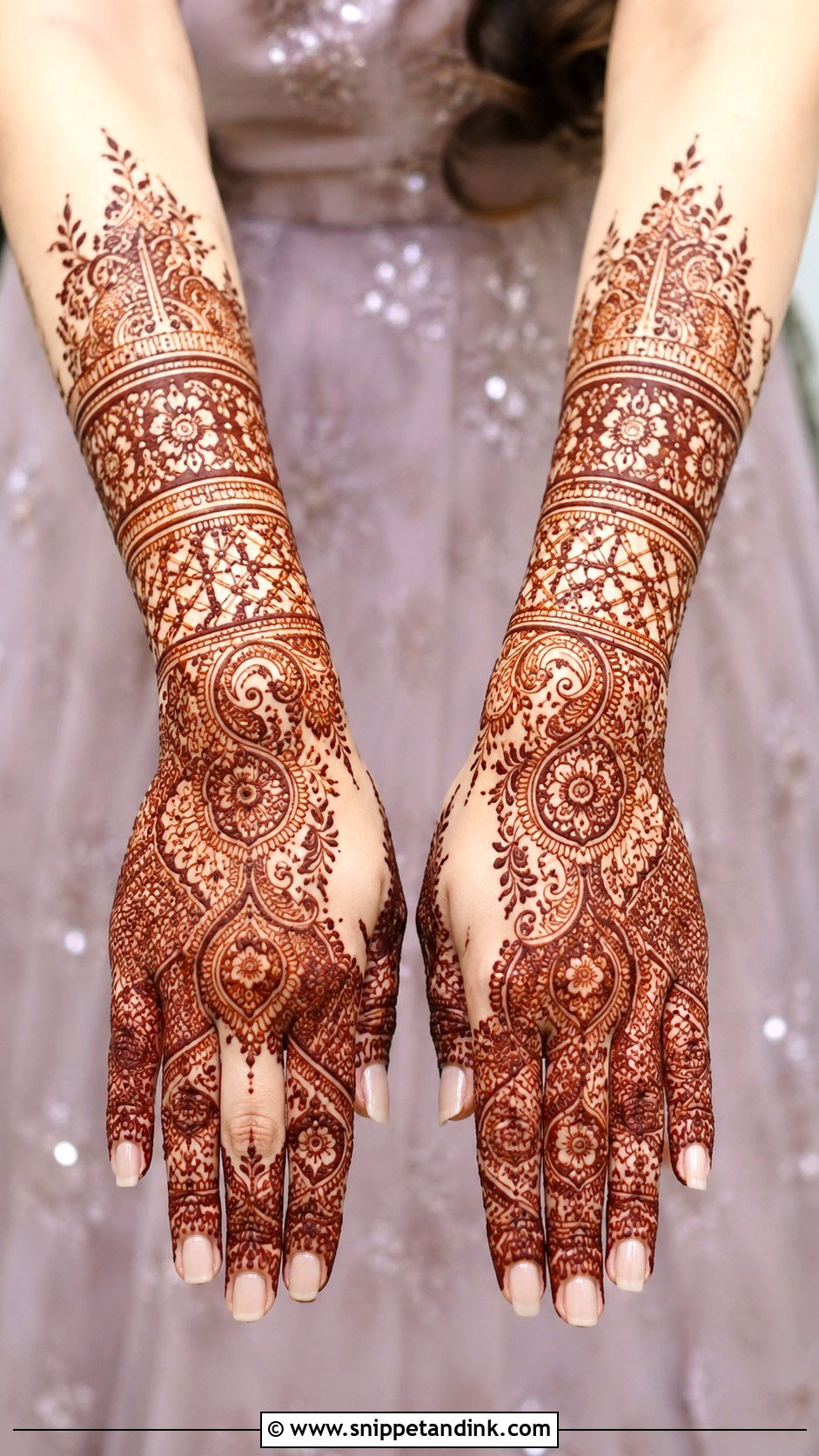 Pakistani Back Hand Bridal Mehndi Design - Snippet and Ink - 30 Back Hand Bridal Mehndi Designs