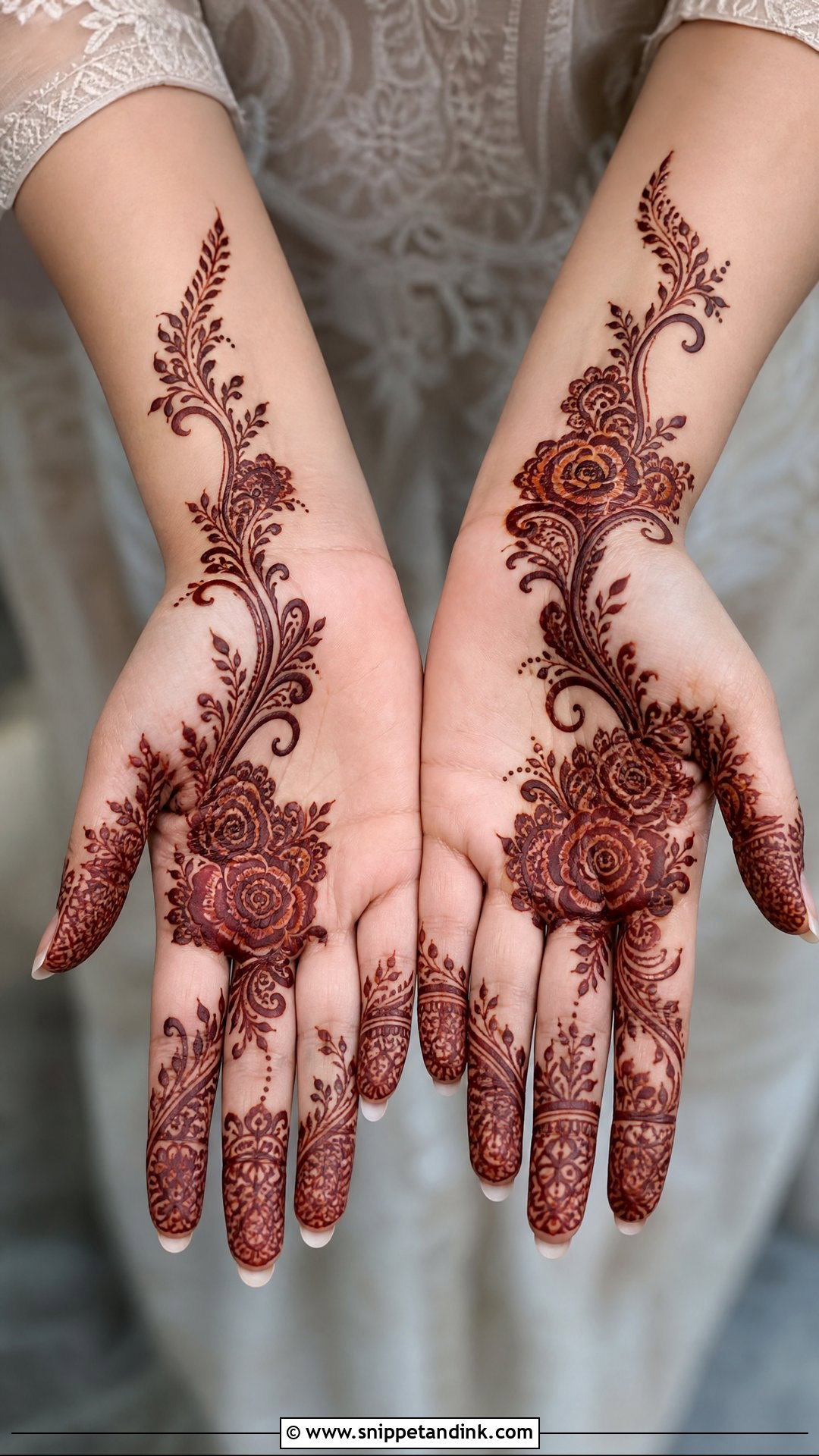 Pakistani Bail Mehndi Design For Hands - Snippet and Ink - 30 Pakistani Mehndi Design Ideas