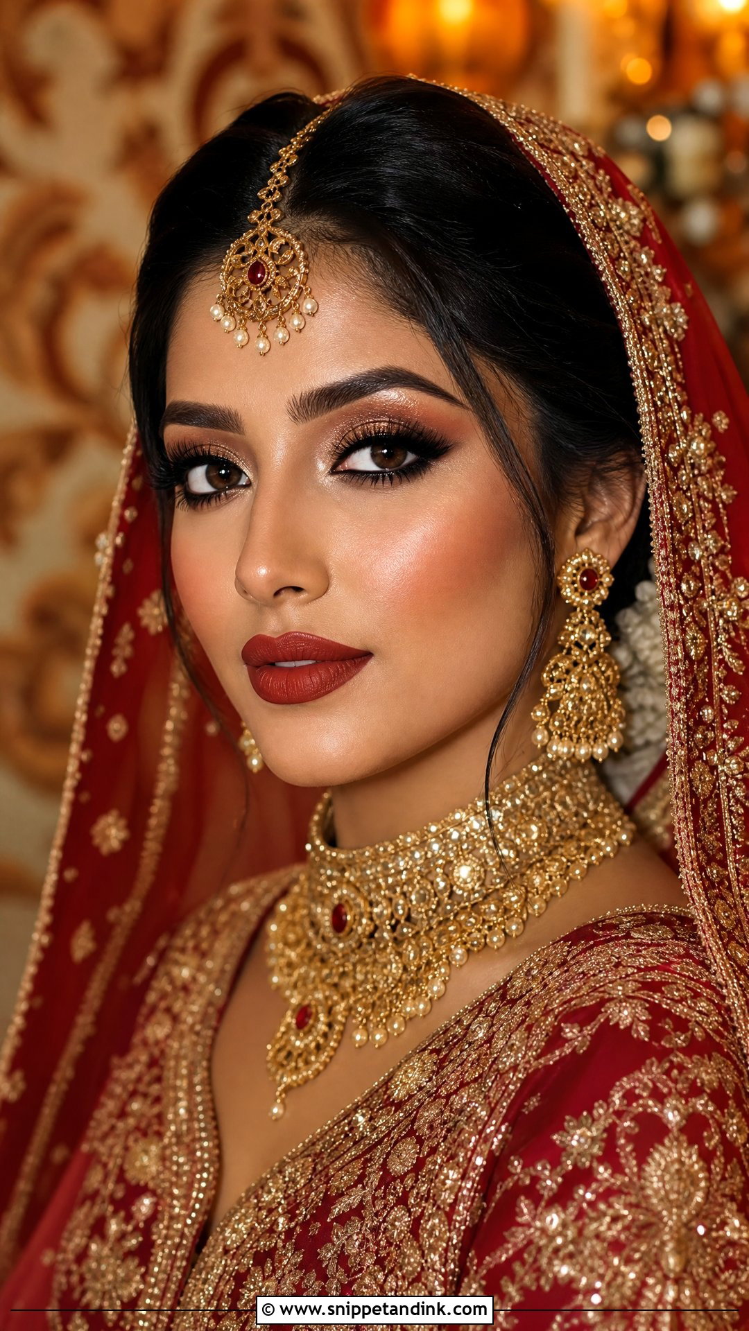 Pakistani Barat Bridal Makeup - Snippet and Ink - 25 Barat Bridal Makeup Ideas
