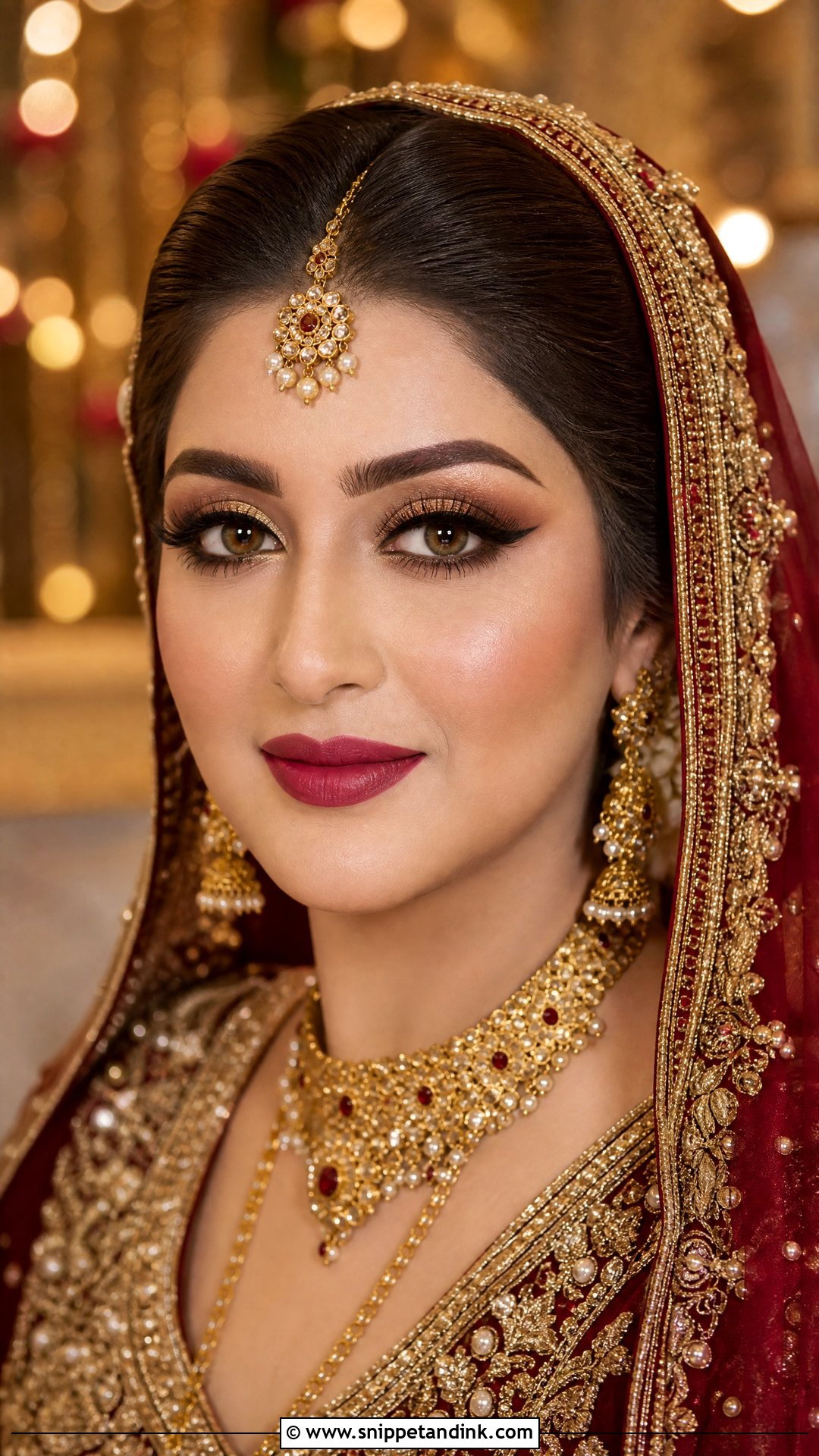 Pakistani Barat Bridal Makeup - Snippet and Ink - 20 Pakistani Bridal Makeup Looks