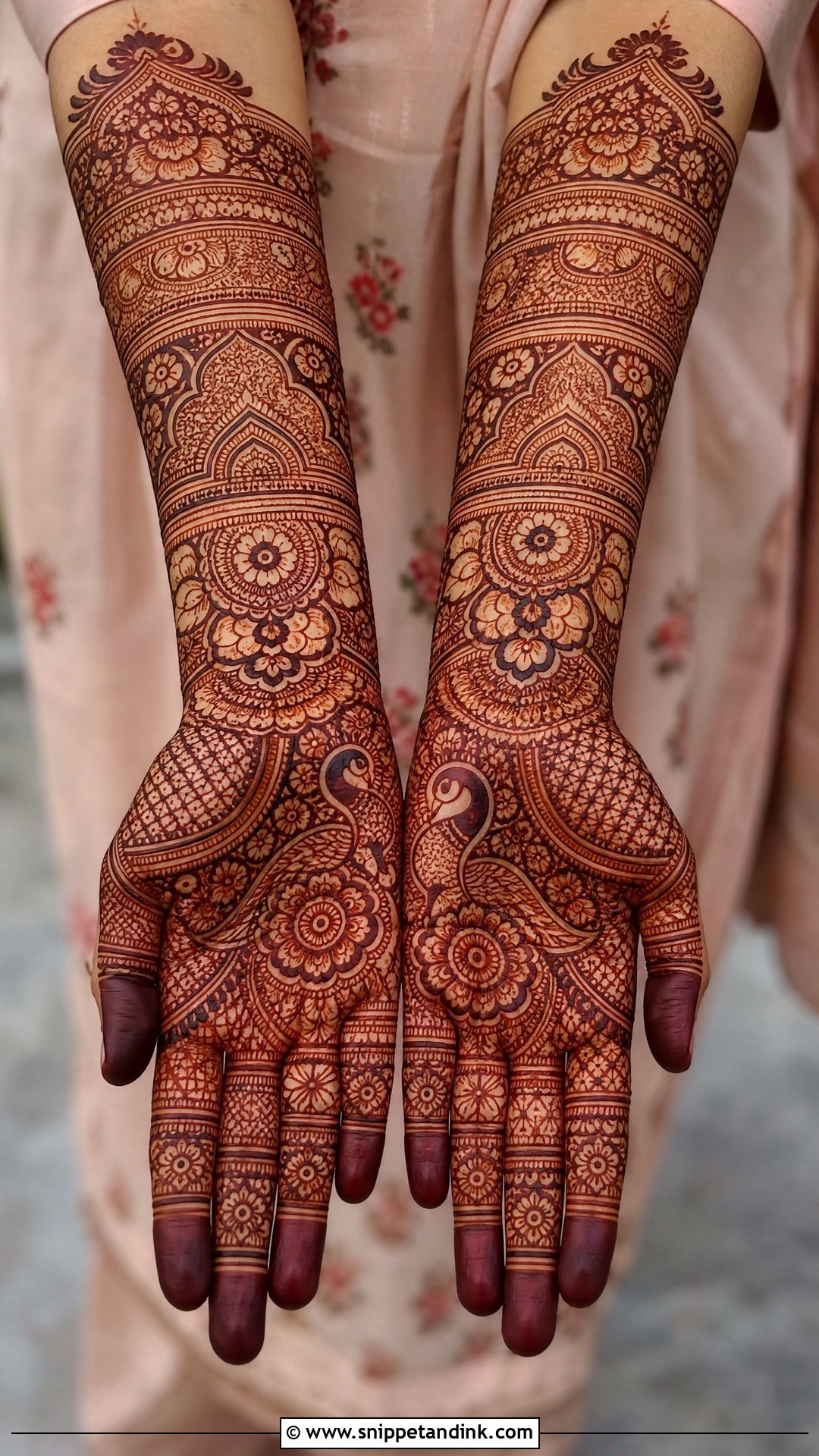 Pakistani Bridal Heavy Mehndi Design - Snippet and Ink - 20 Pakistani Bride Mehndi Design Ideas