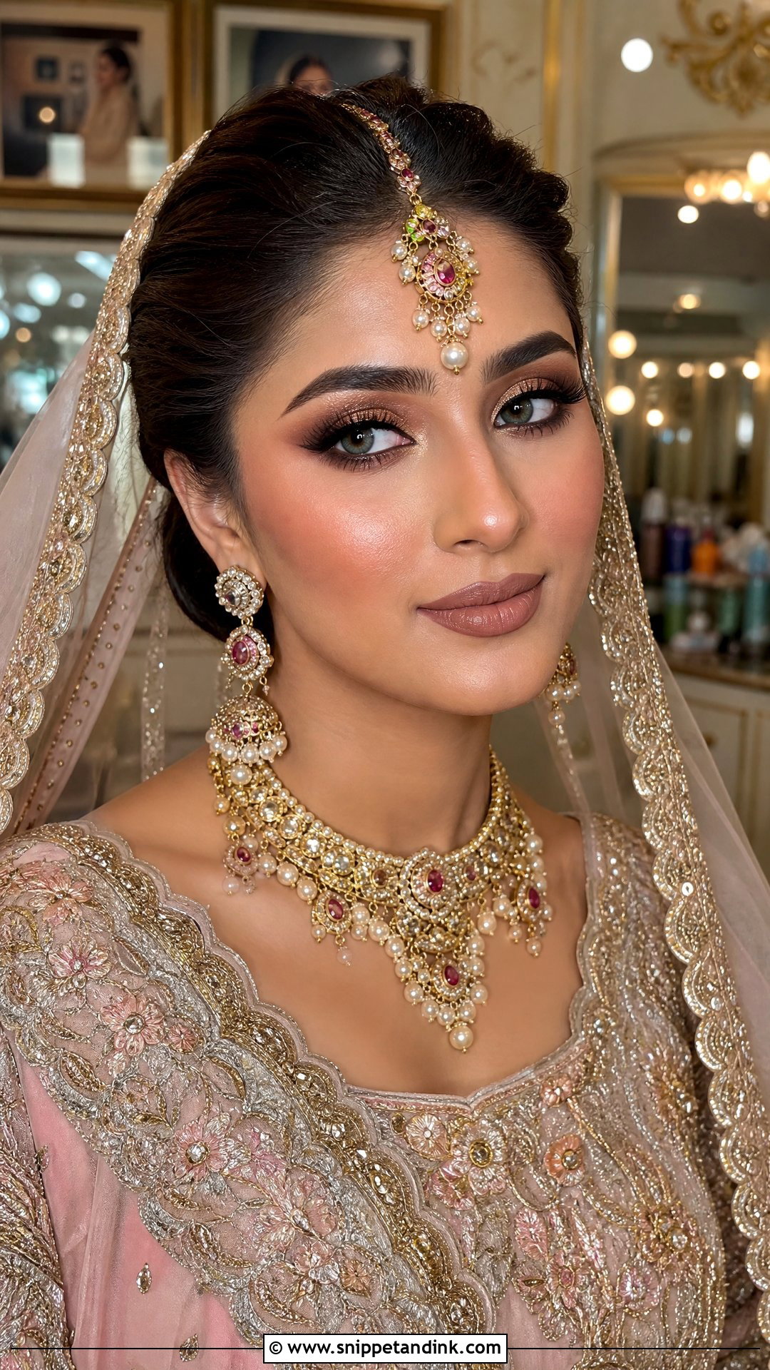 Pakistani Bridal Makeup - Snippet and Ink - 20 Wedding Makeup Asian Brides