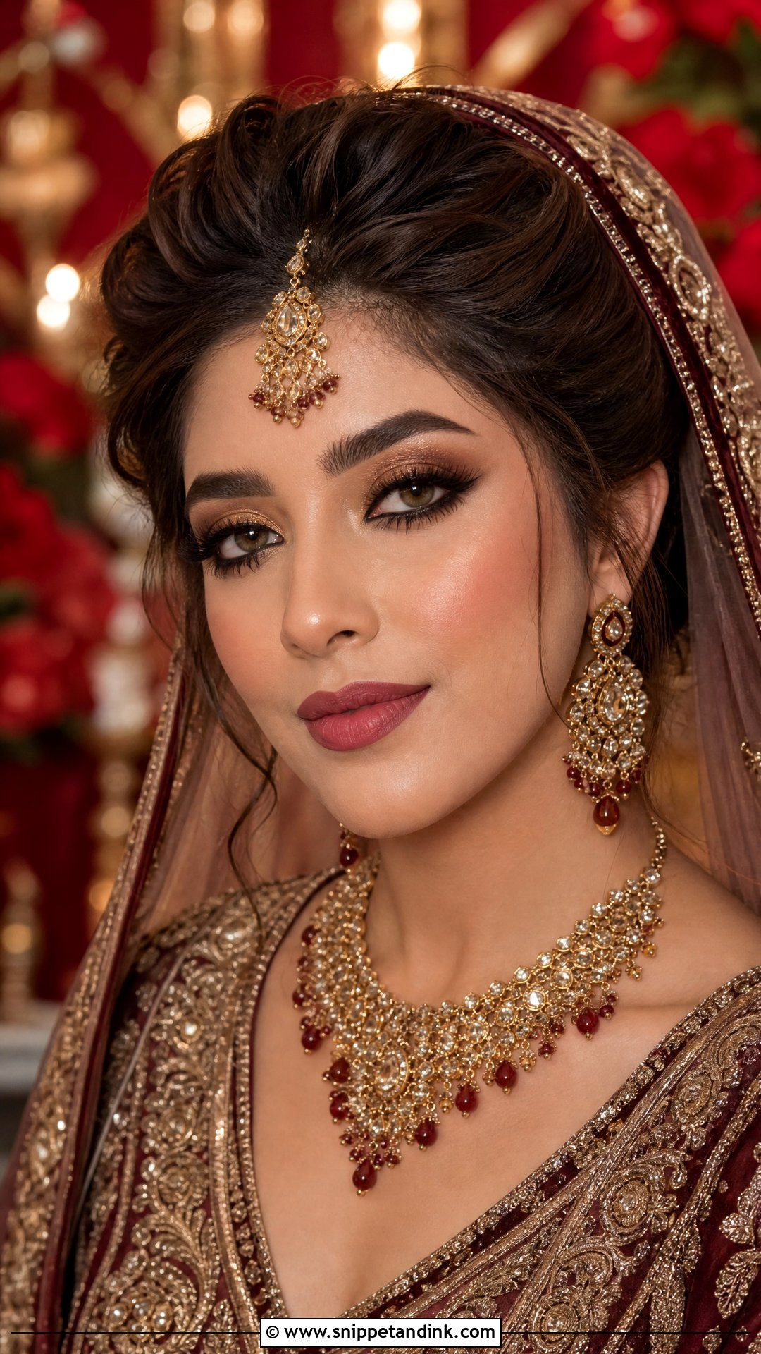 Pakistani Bridal Makeup - Snippet and Ink - 25 Desi Bridal Makeup Ideas