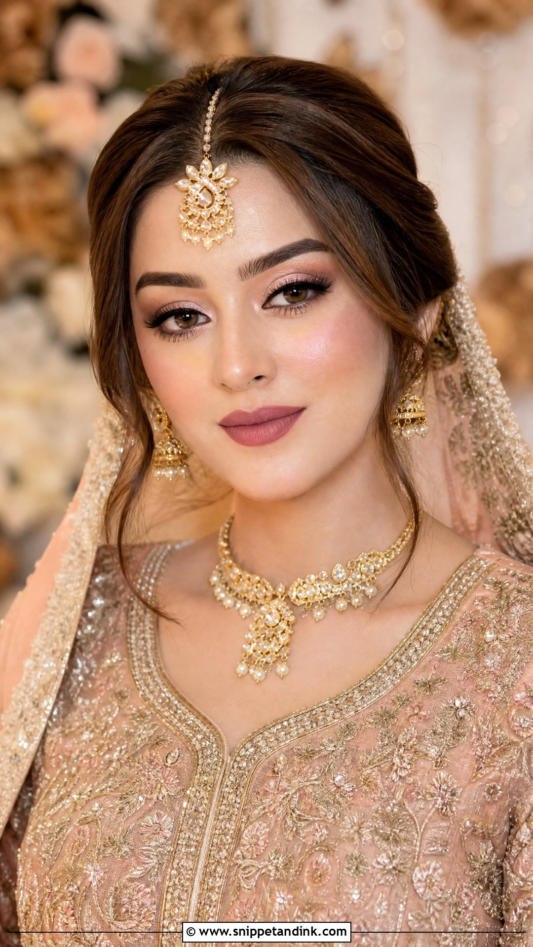 Pakistani Bridal Makeup For Hooded Eyes - Snippet and Ink - 35 Pakistani Bridal Makeup Ideas