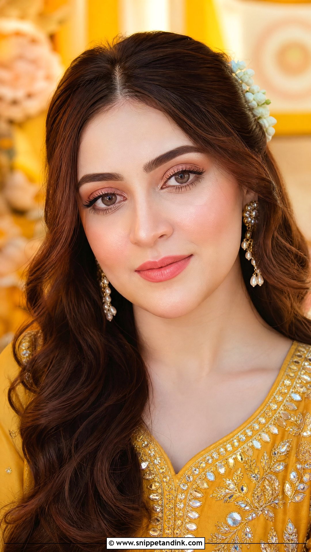 Pakistani Bridal Makeup For Mayun - Snippet and Ink - 35 Pakistani Bridal Makeup Ideas