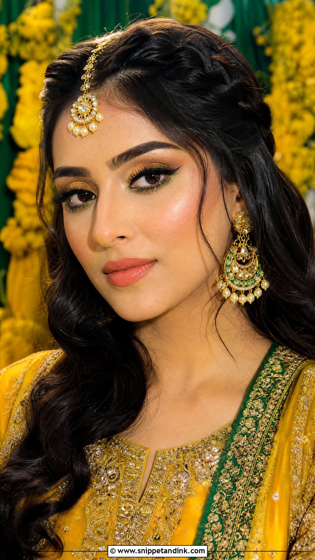 Pakistani Bridal Makeup For Mehndi - Snippet and Ink - 35 Pakistani Bridal Makeup Ideas