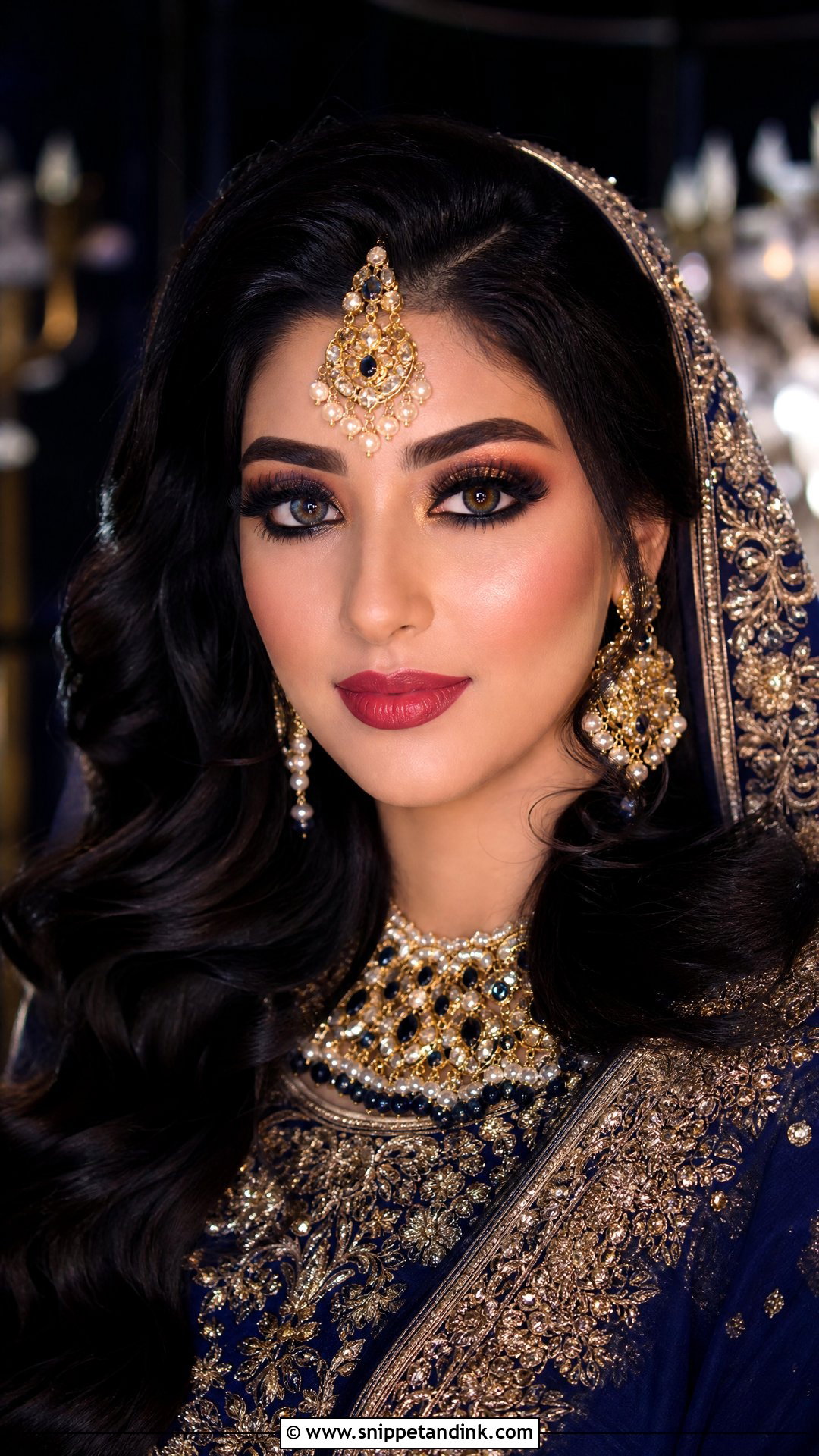 Pakistani Bridal Makeup For Night Wedding - Snippet and Ink - 35 Pakistani Bridal Makeup Ideas