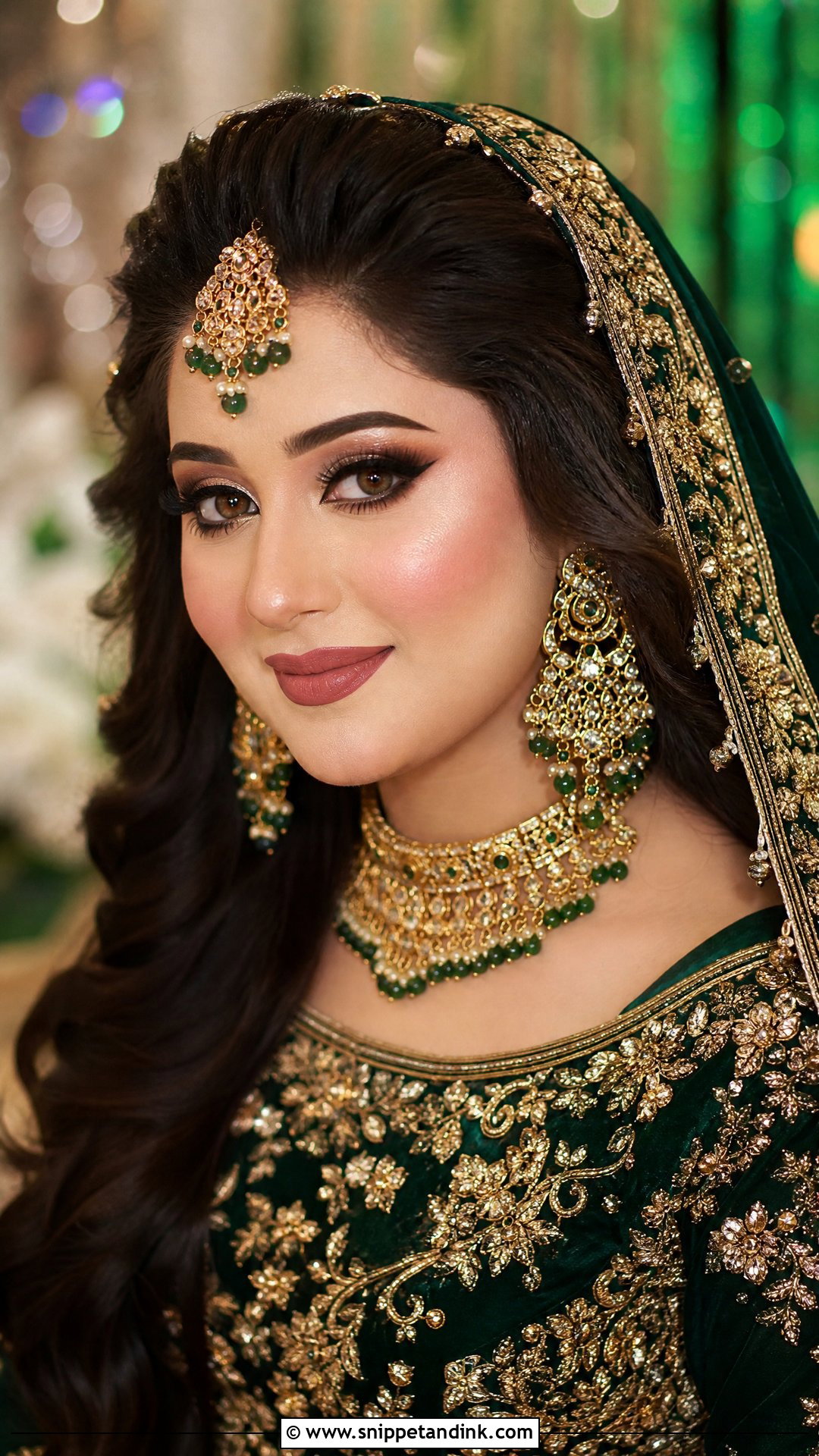 Pakistani Bridal Makeup For Round Face - Snippet and Ink - 35 Pakistani Bridal Makeup Ideas