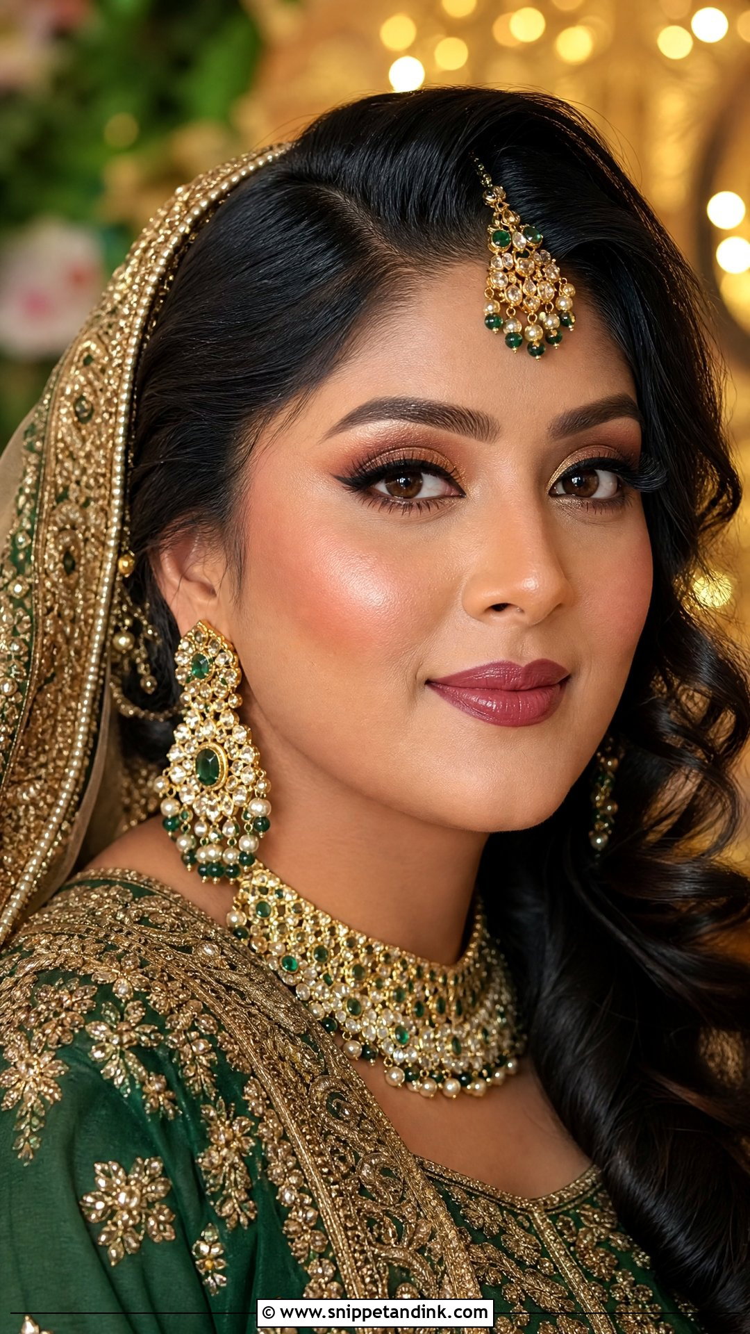 Pakistani Bridal Makeup For Round Face - Snippet and Ink - 20 Pakistani Bridal Makeup Looks
