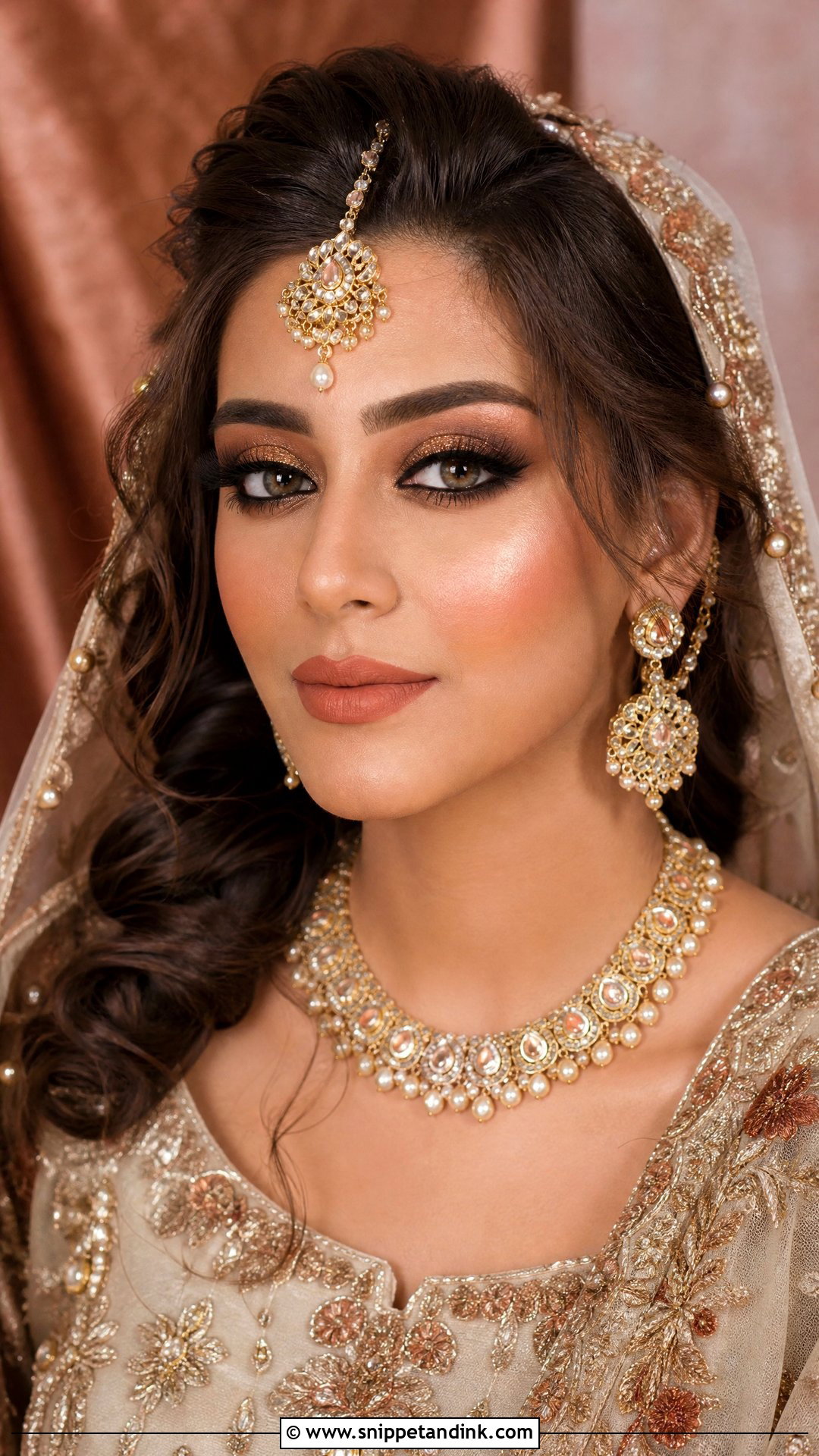 Pakistani Bridal Makeup For Tan Skin - Snippet and Ink - 35 Pakistani Bridal Makeup Ideas