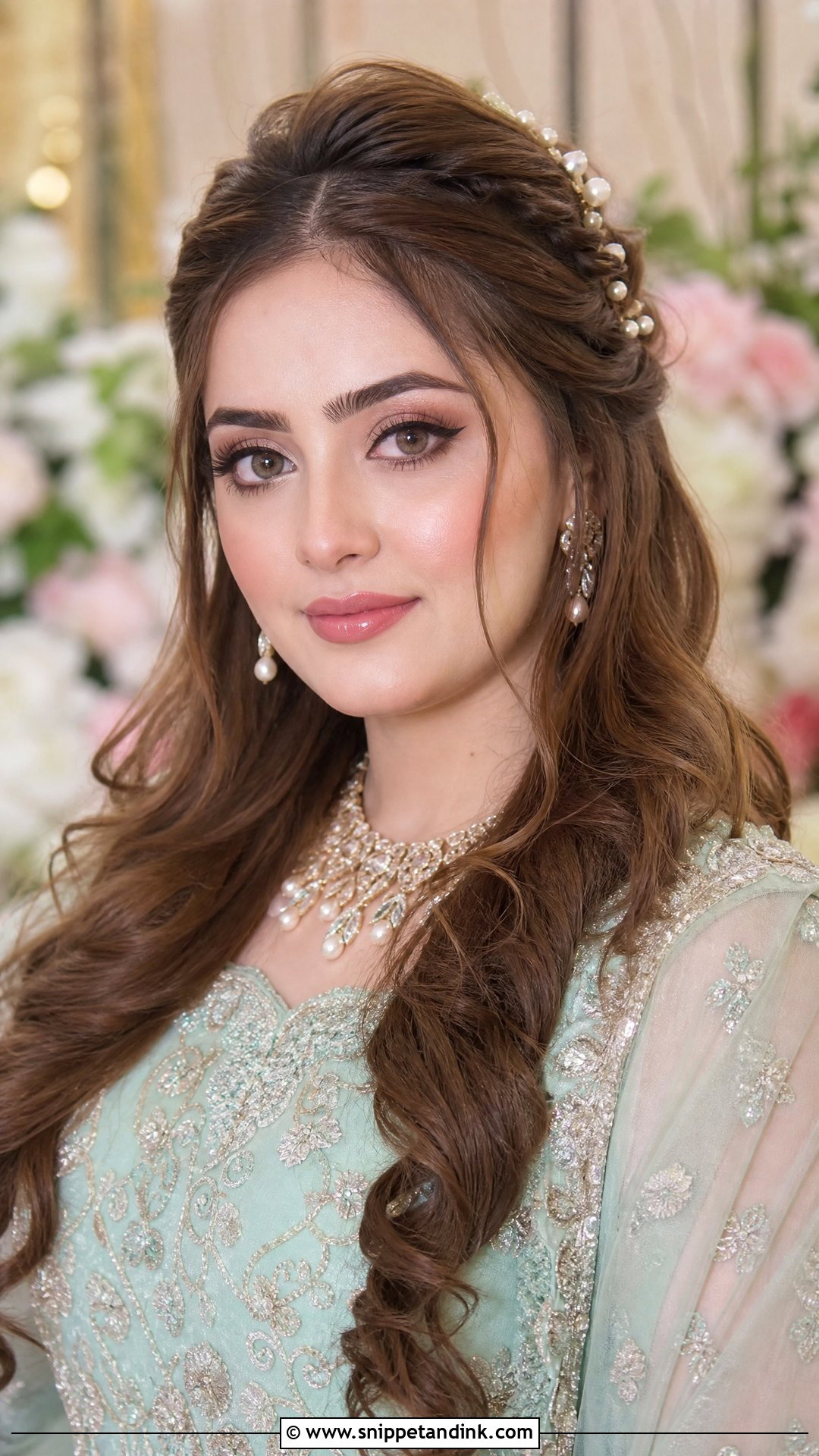 Pakistani Bridal Makeup With Pastel Outfit - Snippet and Ink - 20 Pakistan Bridal Makeup Ideas