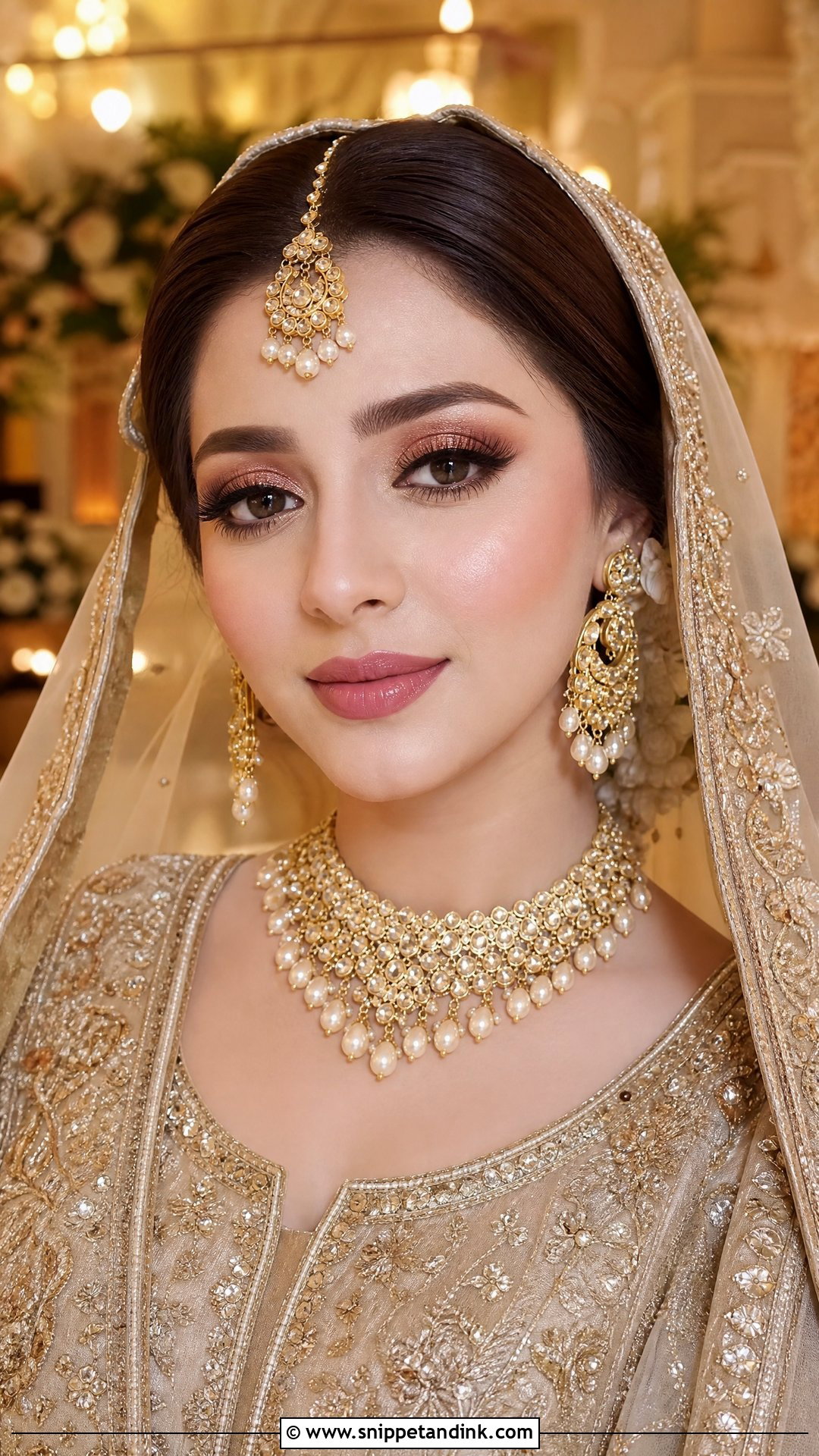 Pakistani Bridal Makeup - Snippet and Ink - 20 South Asian Bridal Makeup Ideas