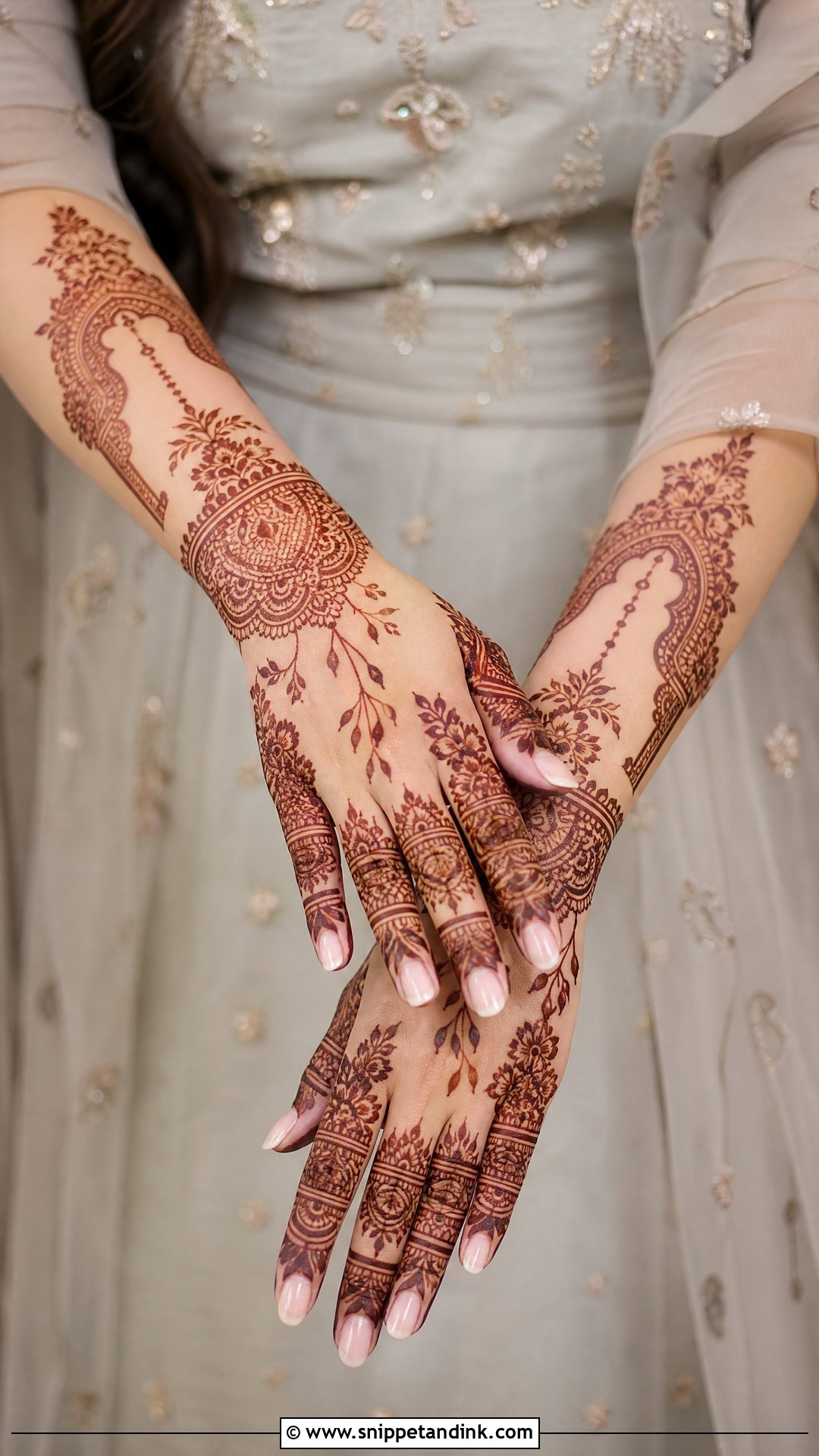 Pakistani Bridal Mehandi Design - Snippet and Ink - 30 Latest Bridal Mehandi Designs