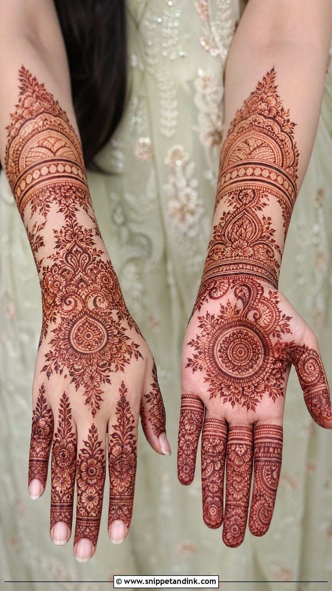 Pakistani Bridal Mehndi Design - Snippet and Ink - 25 Bridal Mehndi Designs with Names
