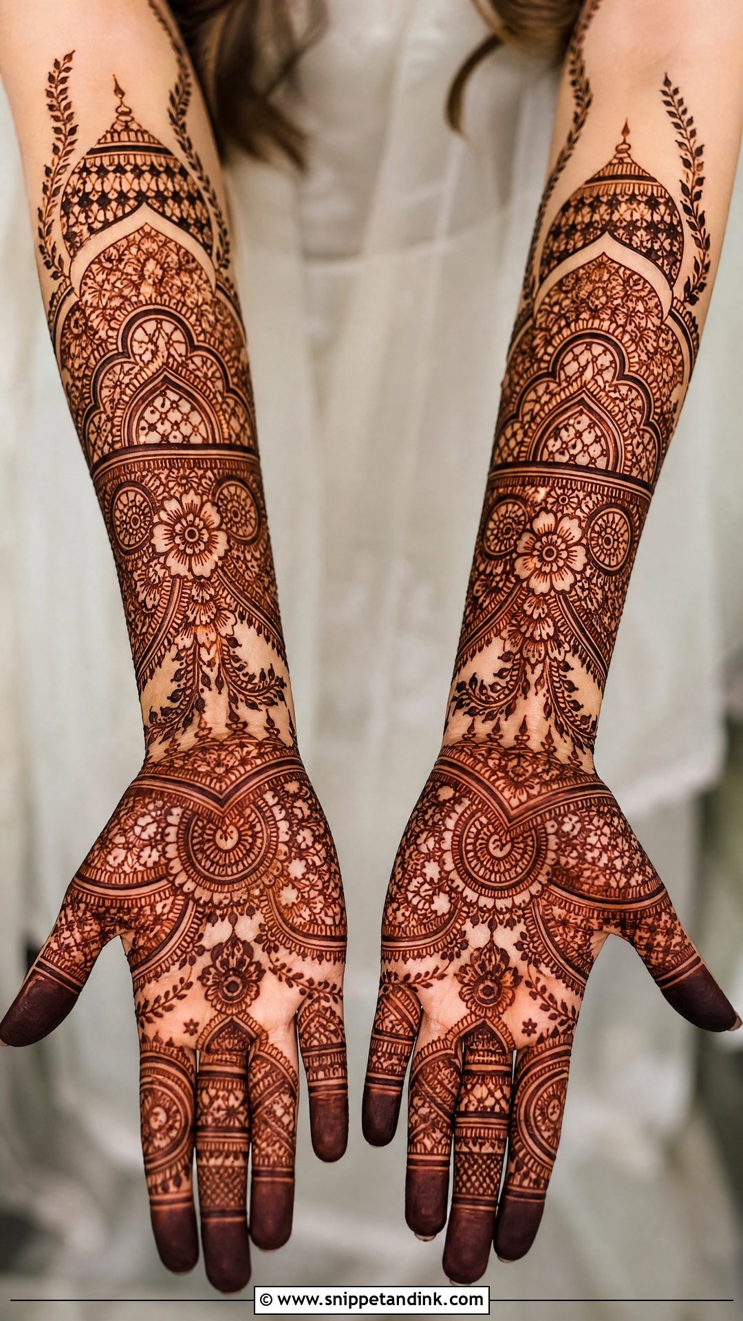 Pakistani Bridal Mehndi Design - Snippet and Ink - 20 Bridal Mehndi Designs for Hands
