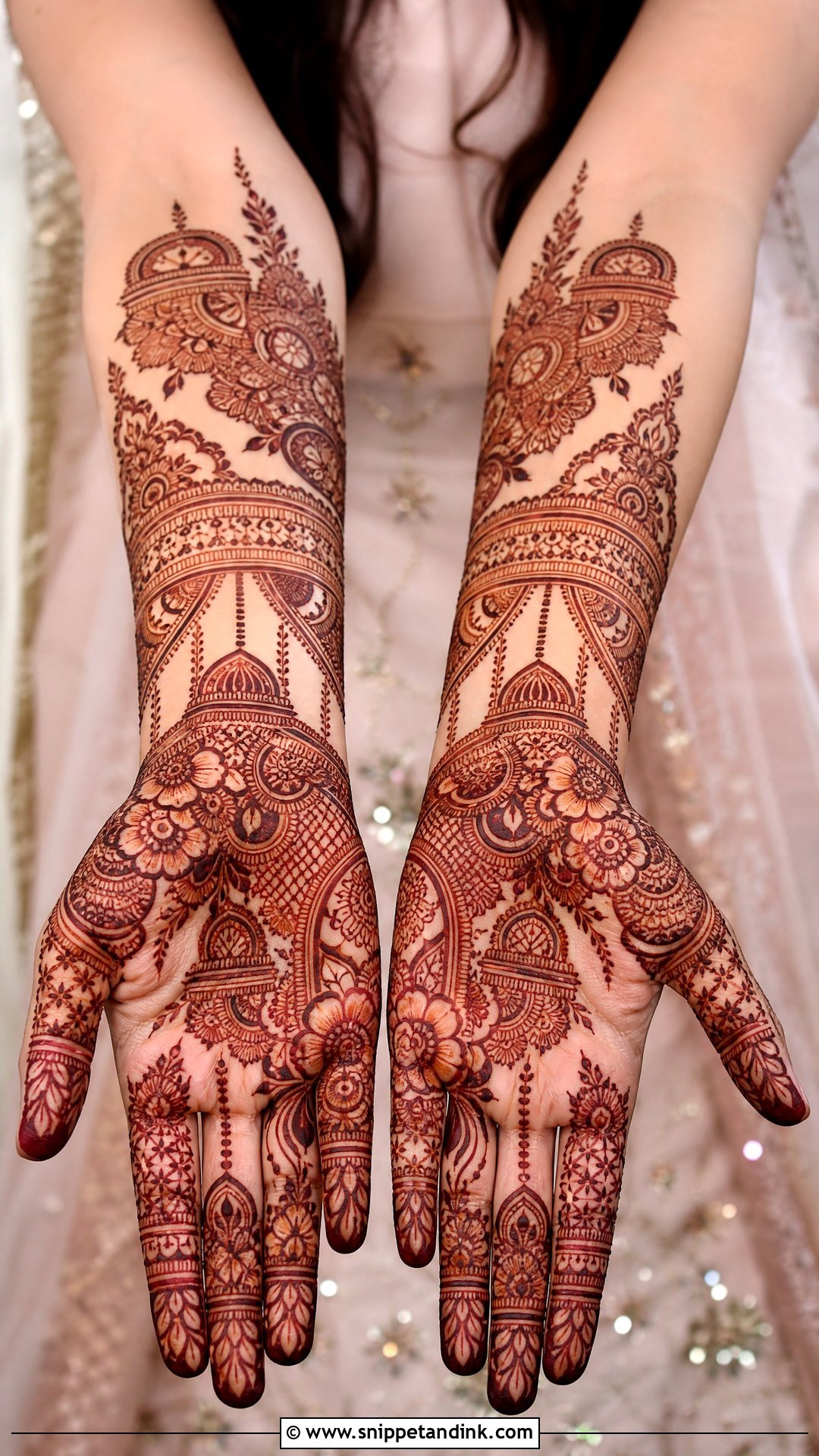 Pakistani Bridal Mehndi Design - Snippet and Ink - 30 Mehndi Designs for Bride