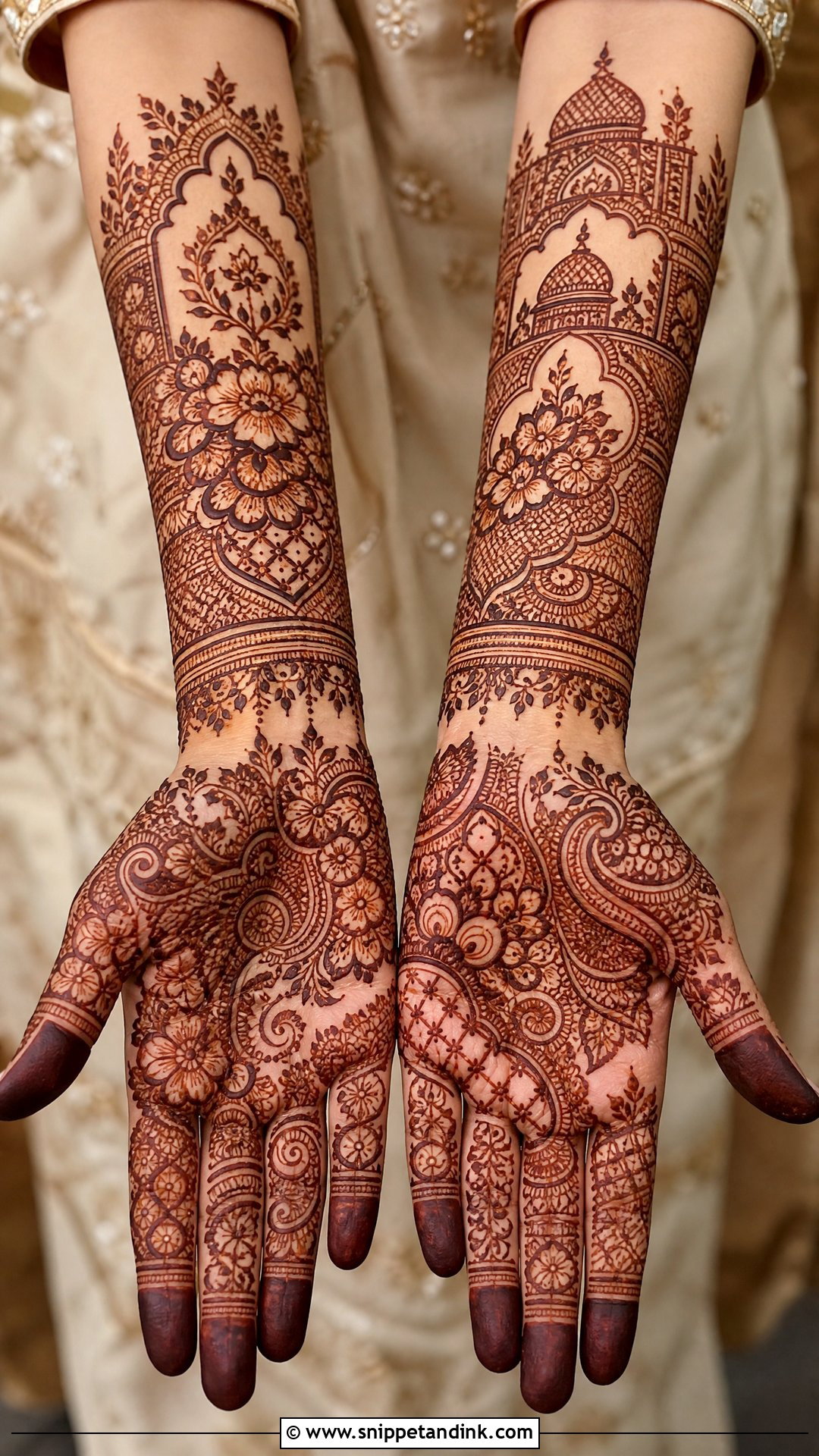 Pakistani Bridal Mehndi Design - Snippet and Ink - 20 Bridal Mehndi Latest Design Ideas