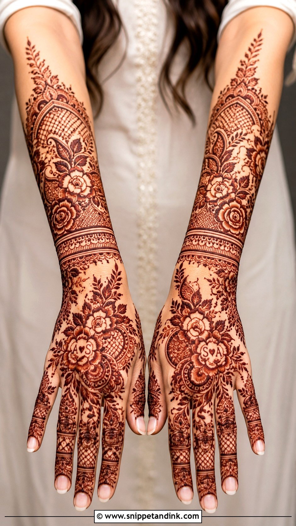 Pakistani Bridal Mehndi Design - Snippet and Ink - 35 Wedding Mehndi Designs