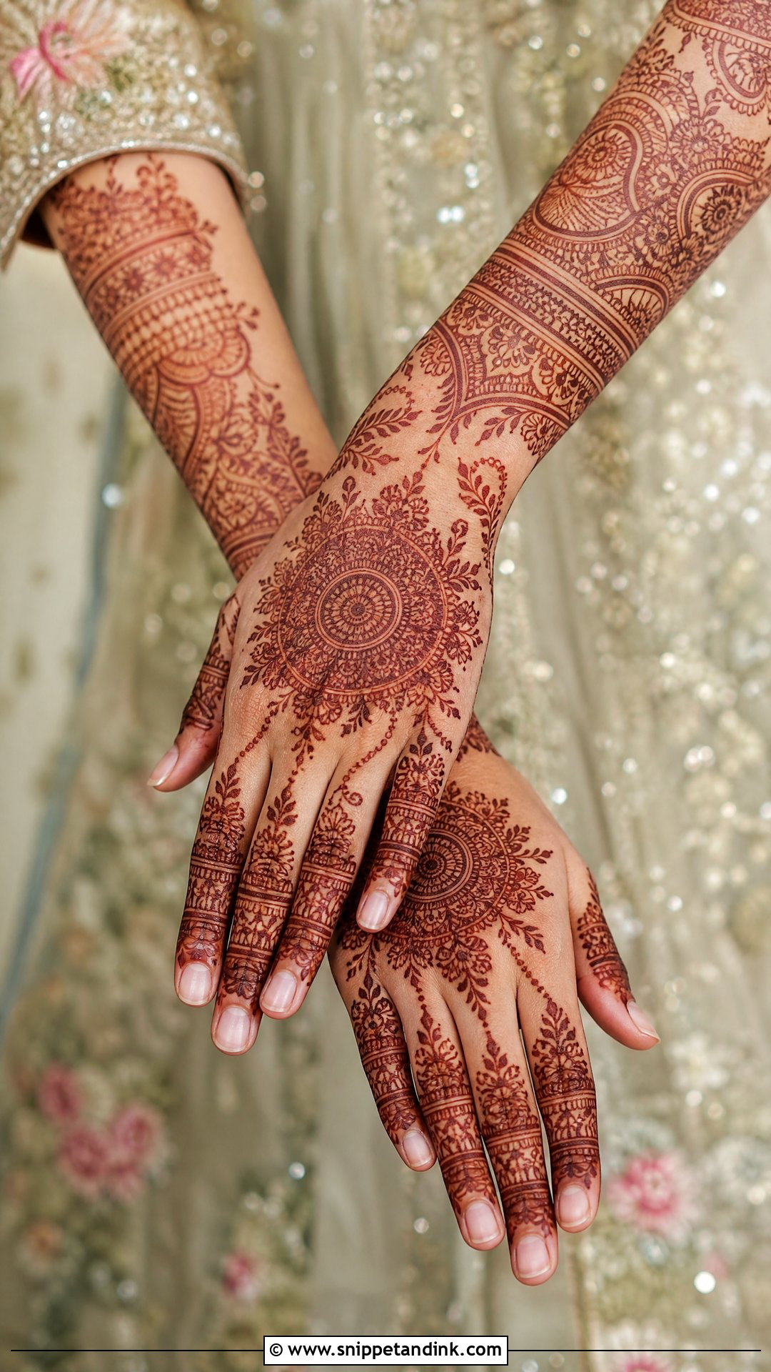 Pakistani Bridal Mehndi Design - Snippet and Ink - 20 Intricate Bridal Mehndi Designs
