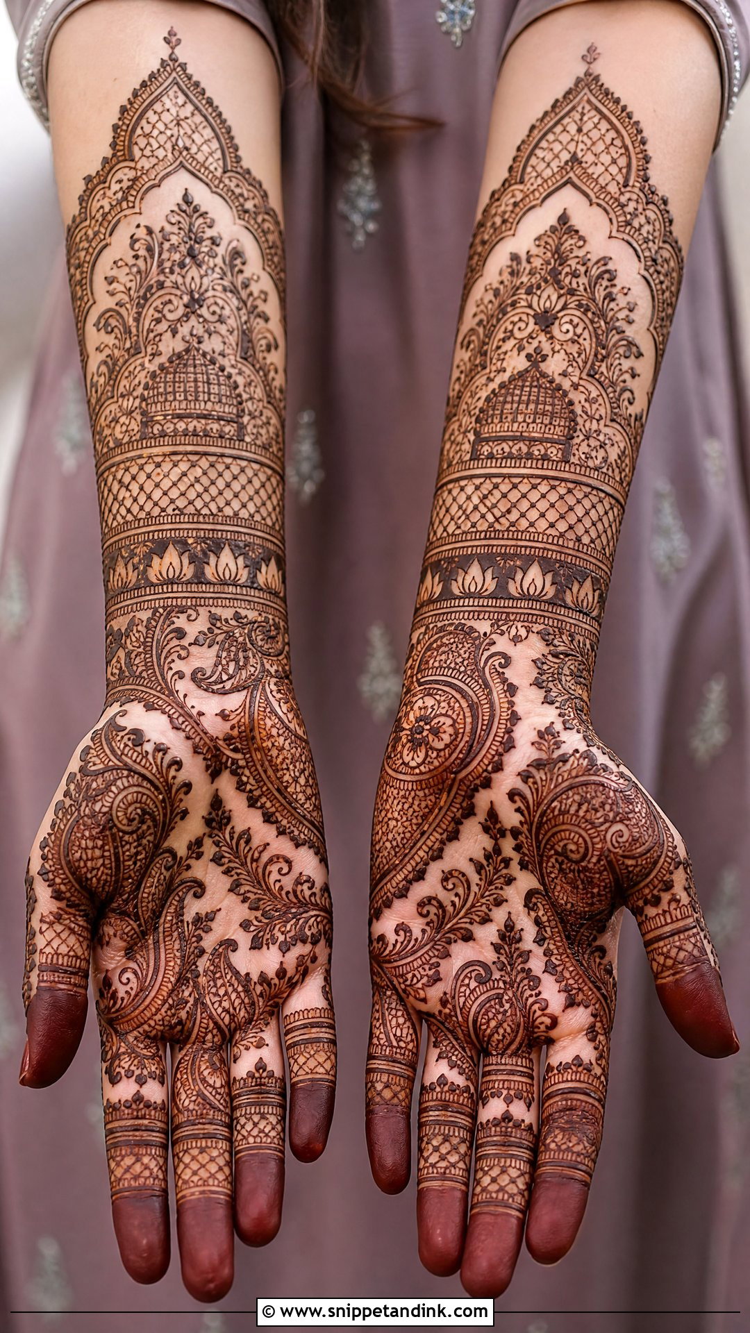 Pakistani Bridal Mehndi Design - Snippet and Ink - 20 New Unique Bridal Mehndi Designs