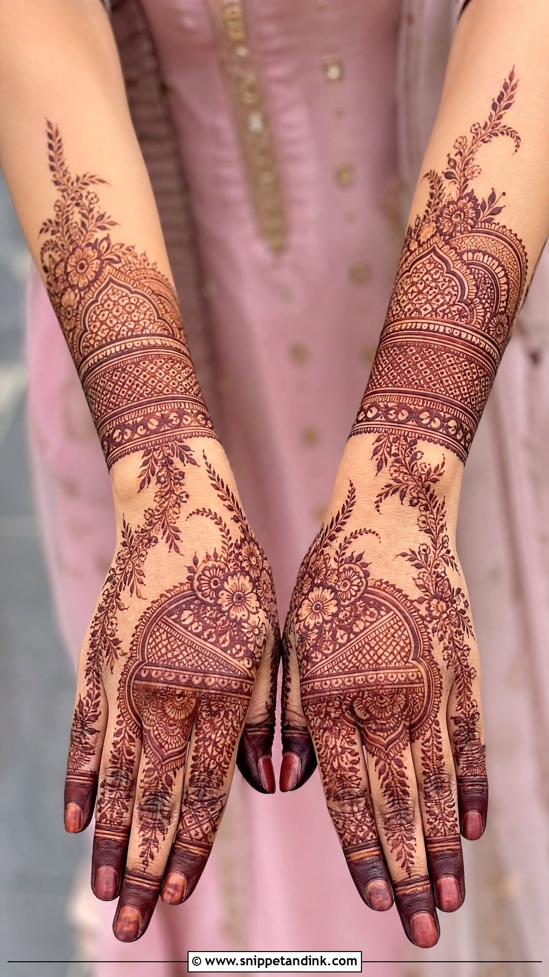 Pakistani Bridal Mehndi Design Back Hand - Snippet and Ink - 20 Bridal Mehndi Designs for Back Hand