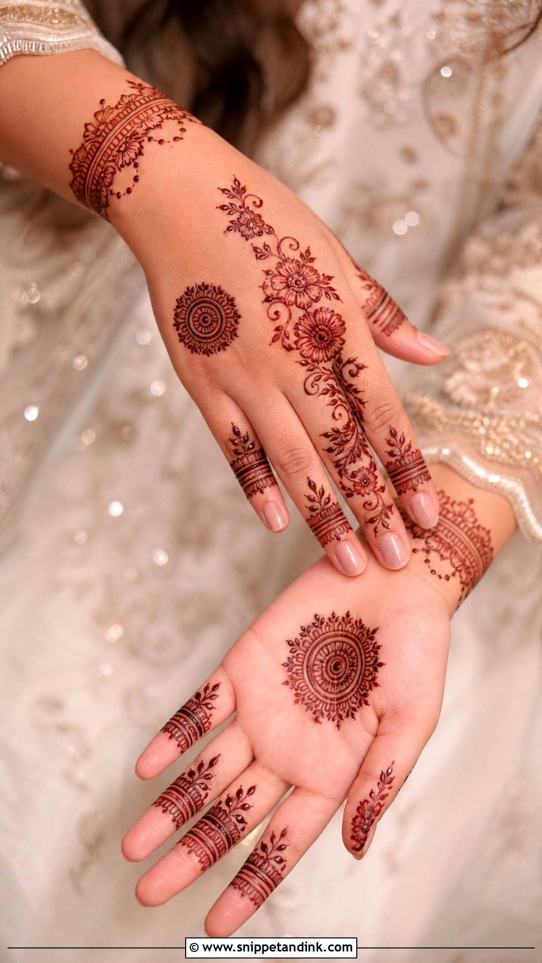 Pakistani Bridal Mehndi For Walima - Snippet and Ink - 25 Pakistani Bridal Mehndi Designs