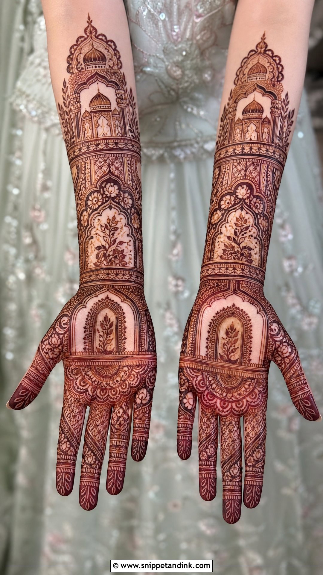 Pakistani Bridal Mehndi Full Hand - Snippet and Ink - 20 Bridal Mehndi Full Hand Henna Designs