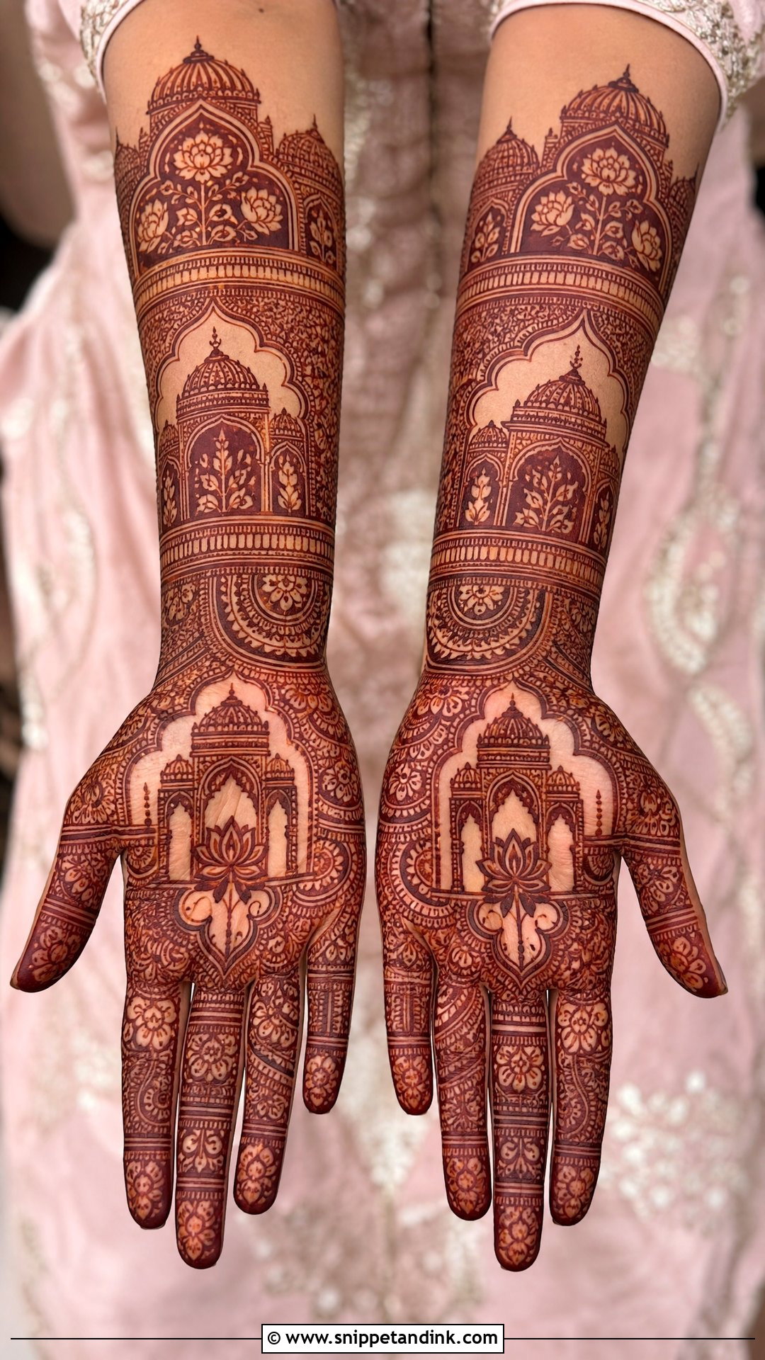 Pakistani Bridal Mughal Mehndi Design - Snippet and Ink - 20 Pakistani Bride Mehndi Design Ideas
