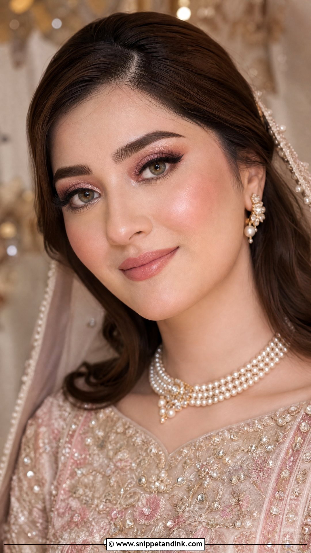 Pakistani Bridal Soft Glam Makeup - Snippet and Ink - 20 Desi Wedding Makeup Looks