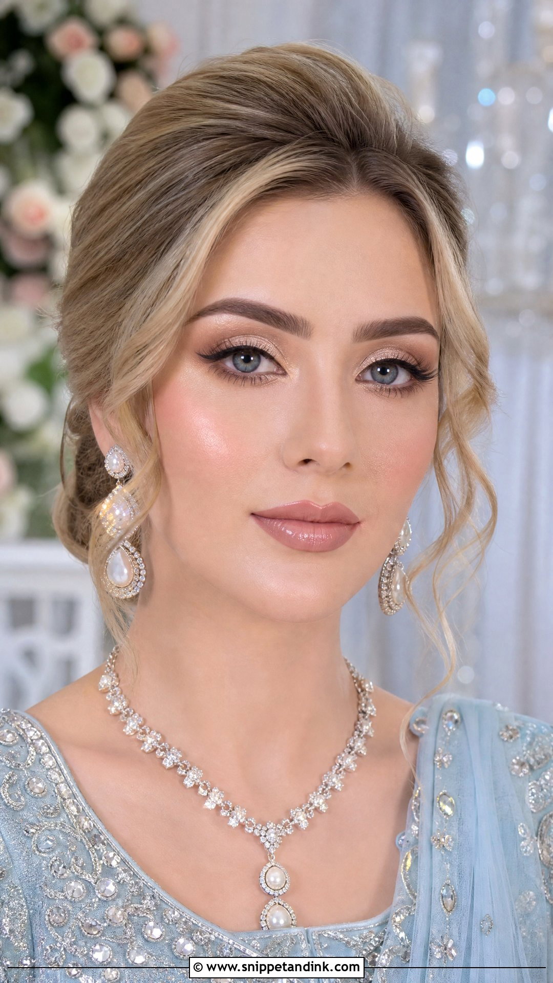 Pakistani Champagne Engagement Makeup - Snippet and Ink - 20 Pakistani Engagement Makeup Look Ideas