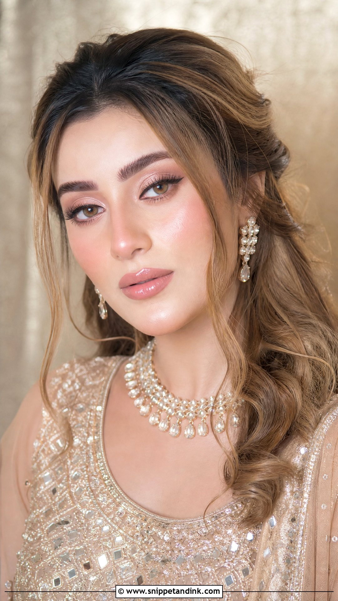 Pakistani Dewy Bridal Makeup - Snippet and Ink - 25 Pakistani Wedding Makeup Ideas
