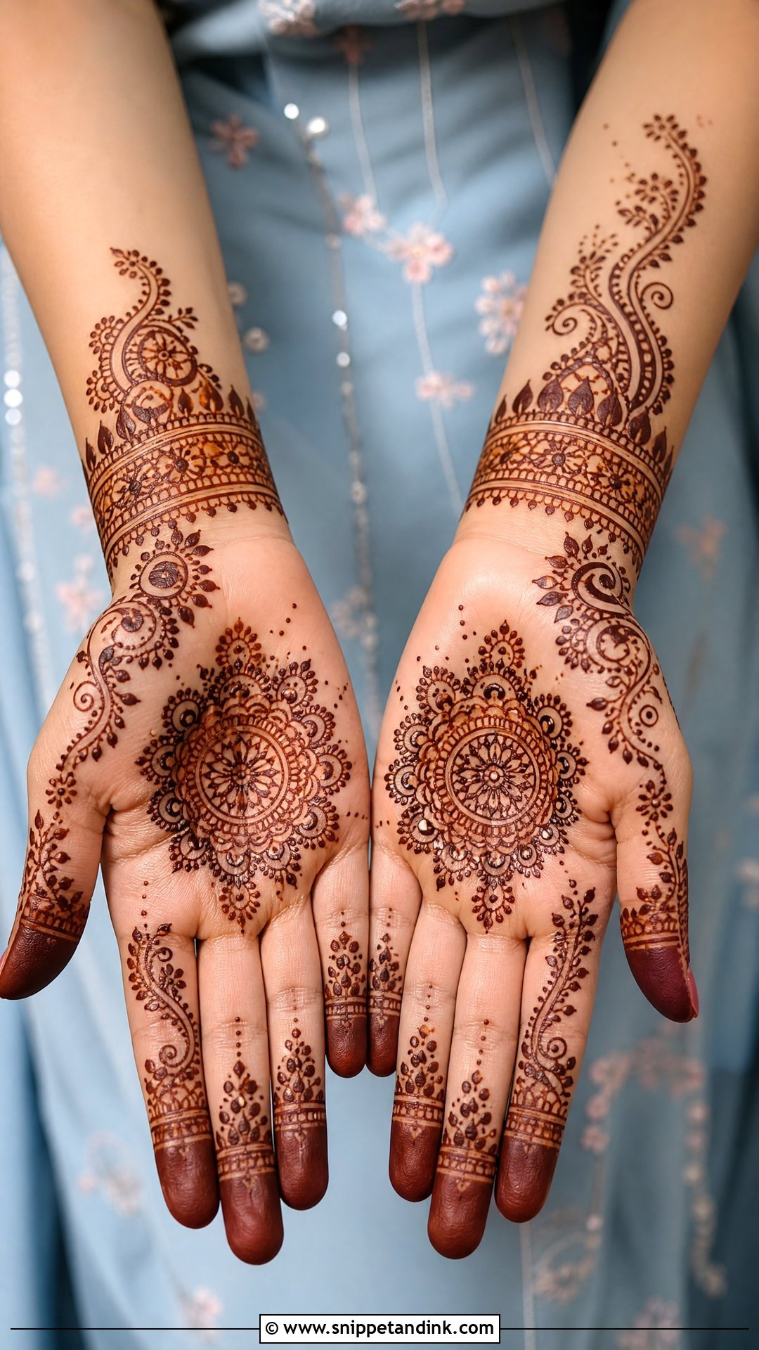 Pakistani Dholki Mehndi Design - Snippet and Ink - 30 Pakistani Mehndi Design Ideas