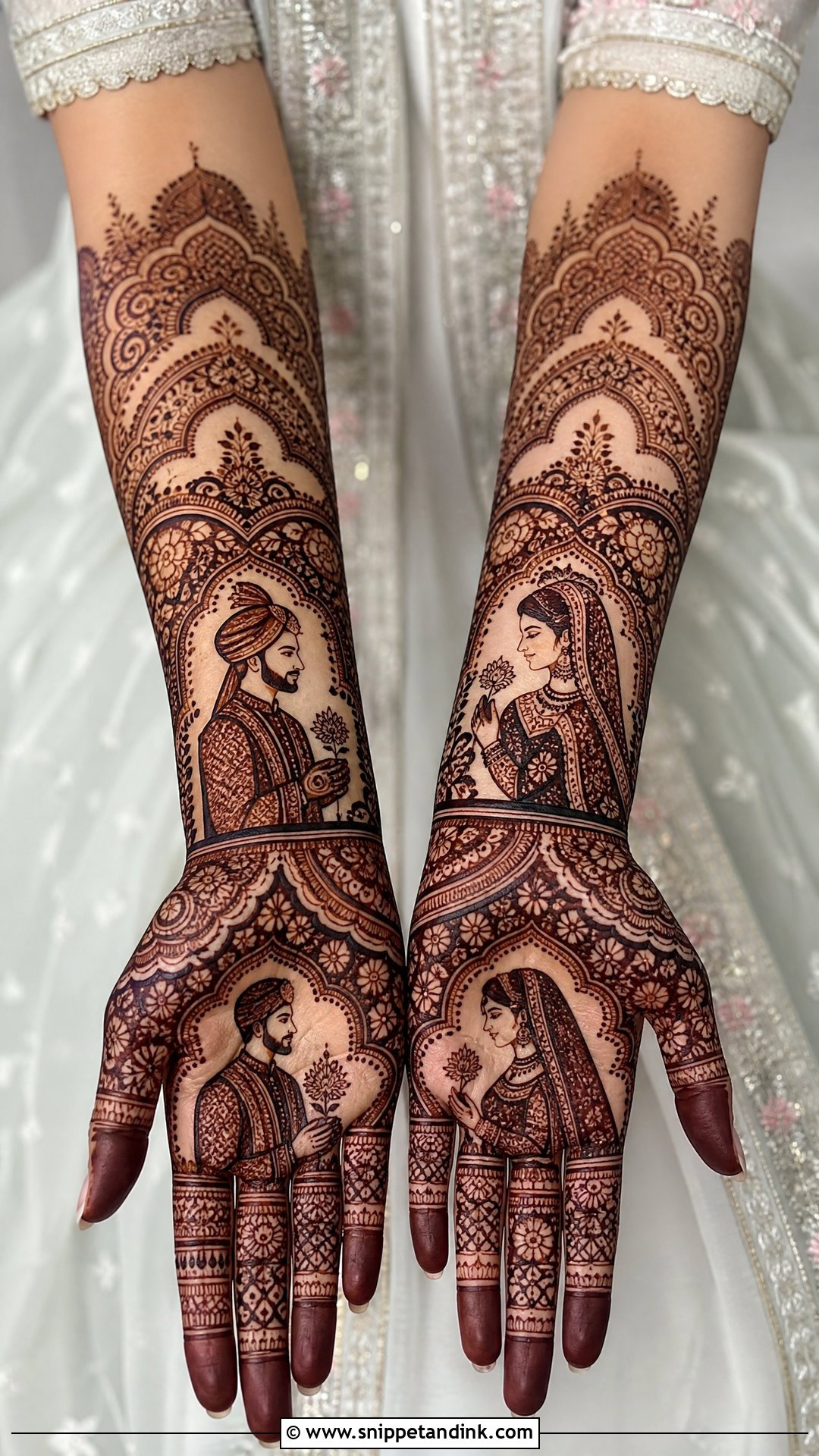 Pakistani Dulhan Mehndi Design - Snippet and Ink - 25 Unique Pakistani Bridal Mehndi Designs