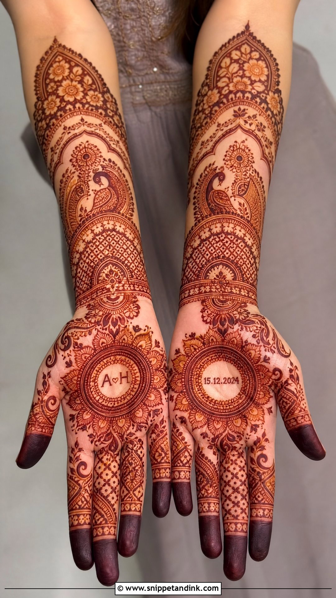 Pakistani Dulhan Mehndi Design - Snippet and Ink - 35 Pakistani Mehndi Designs