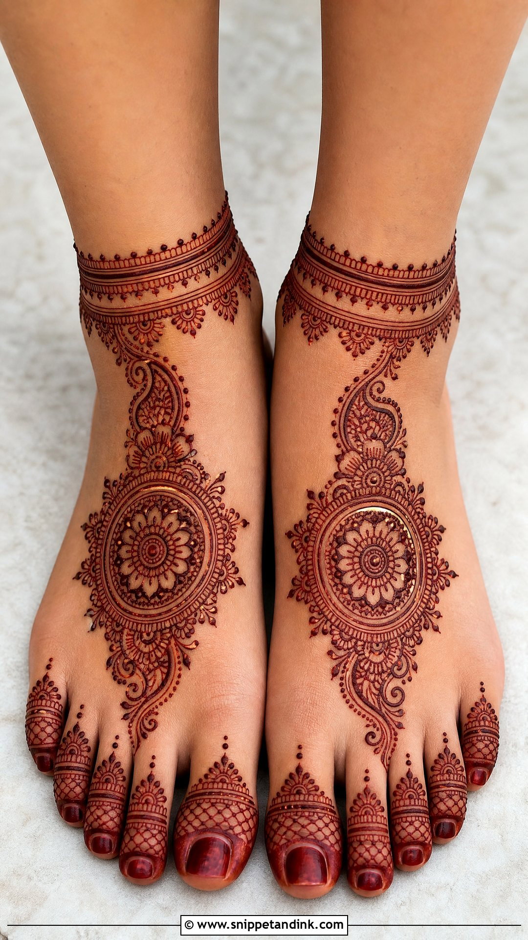 Pakistani Feet Mehndi Design - Snippet and Ink - 35 Pakistani Mehndi Designs