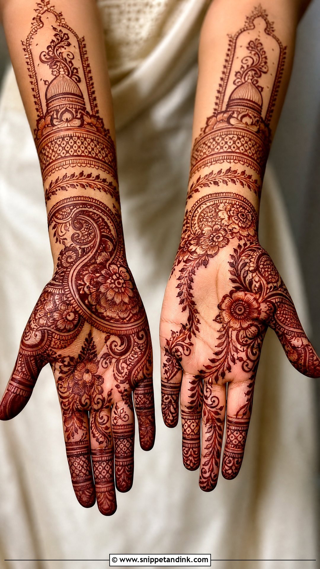 Pakistani Full Hand Bridal Mehndi Design - Snippet and Ink - 20 Full Hand Bridal Mehendi Mehndi Design Ideas