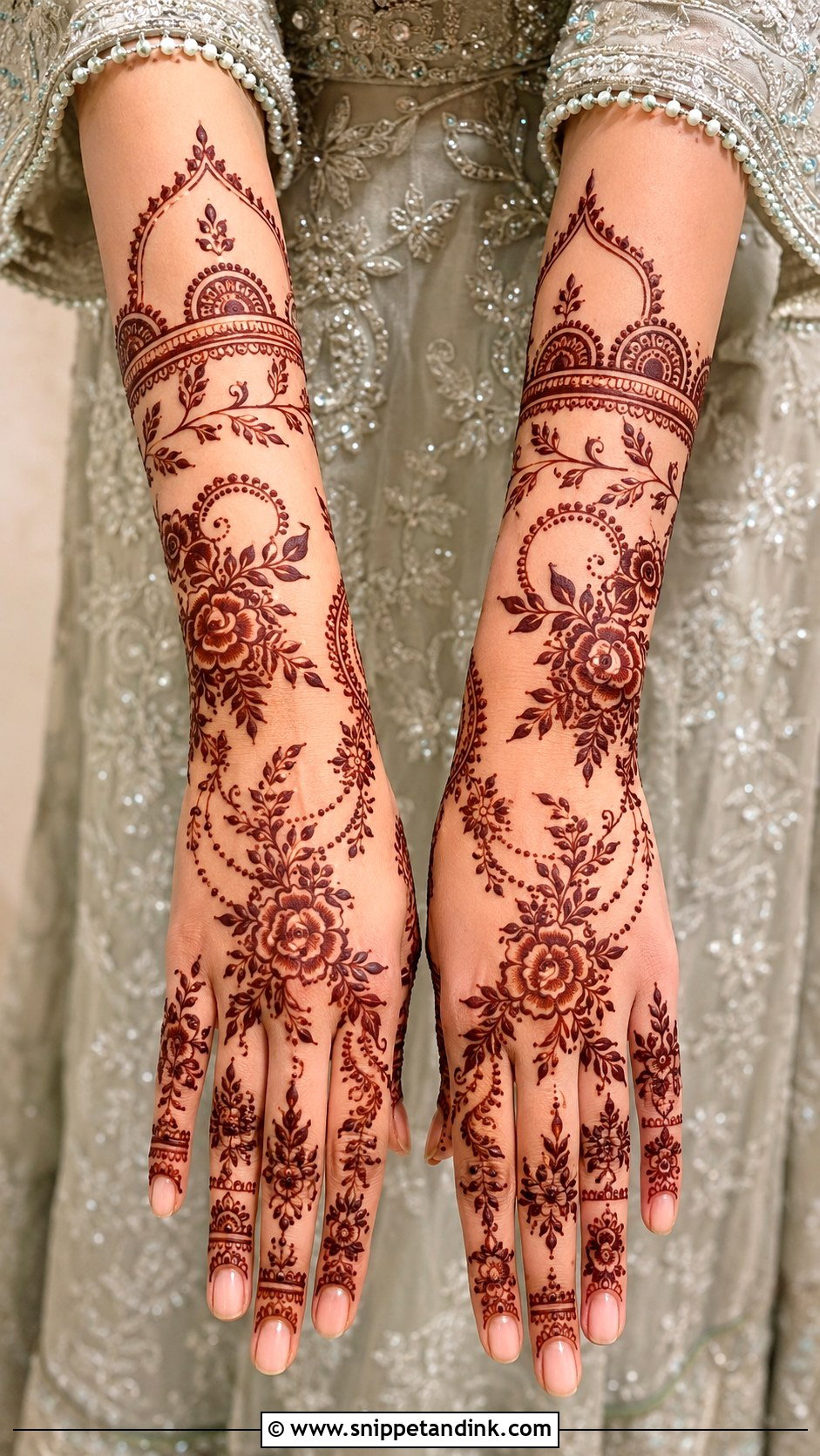 Pakistani Gharara For Mehandi Bride - Snippet and Ink - 30 Mehandi Outfits Brides