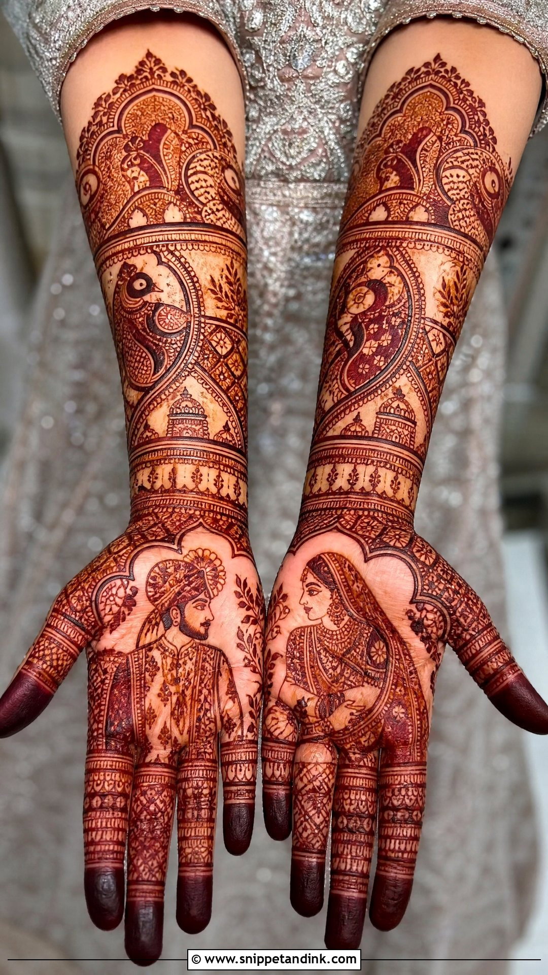 Pakistani Heavy Bridal Mehndi Design - Snippet and Ink - 25 Unique Pakistani Bridal Mehndi Designs