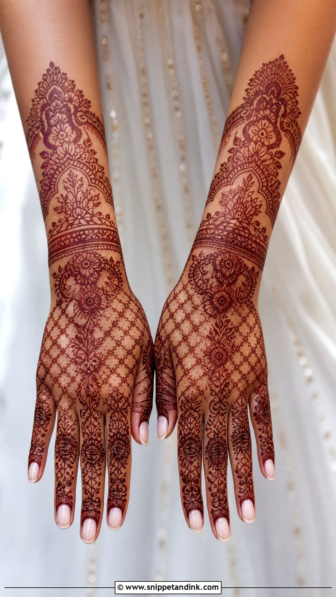 Pakistani Jaali Mehndi Design - Snippet and Ink - 35 Pakistani Mehndi Designs