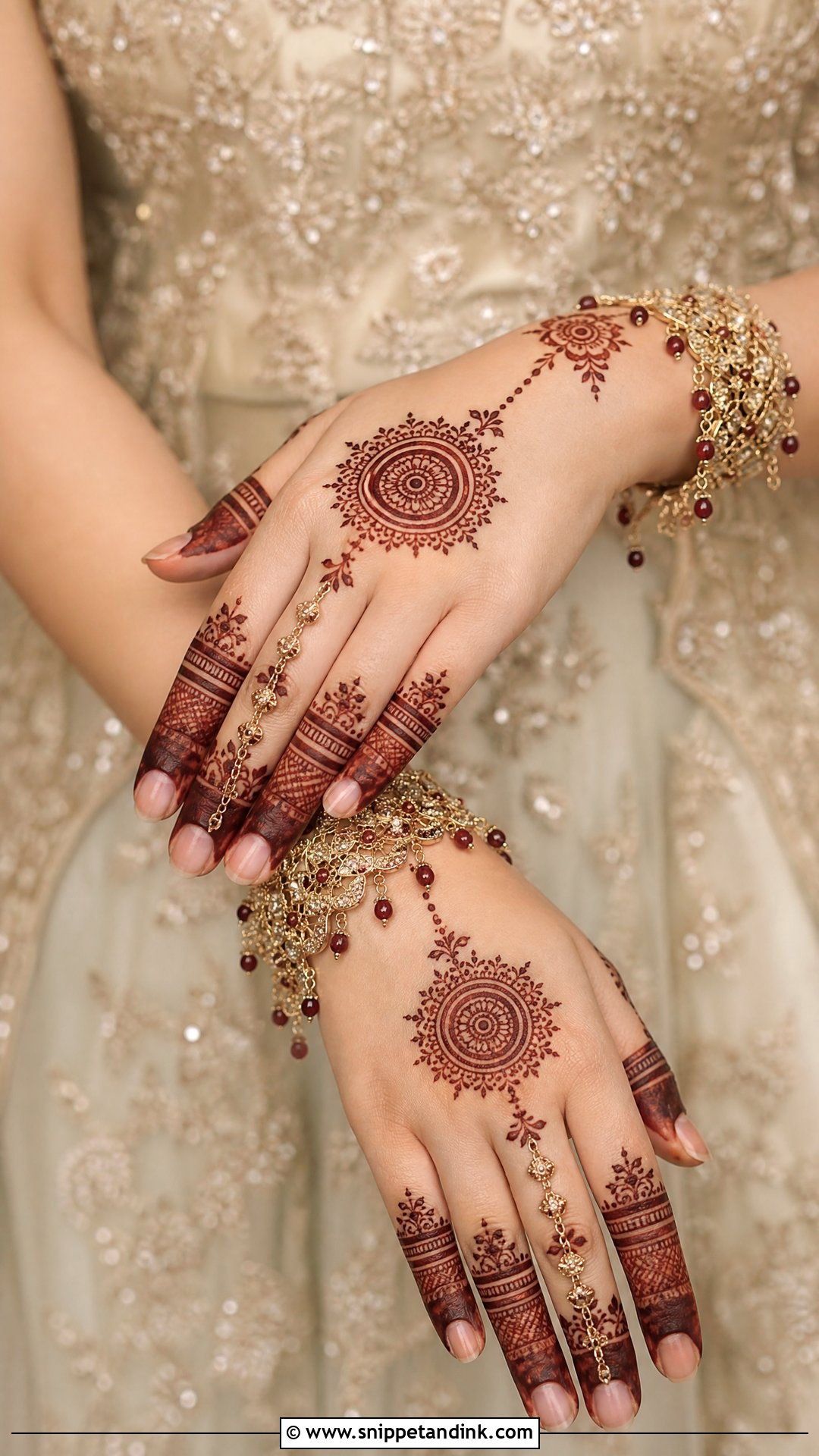 Pakistani Jewelry Bridal Mehndi Design - Snippet and Ink - 25 Unique Pakistani Bridal Mehndi Designs