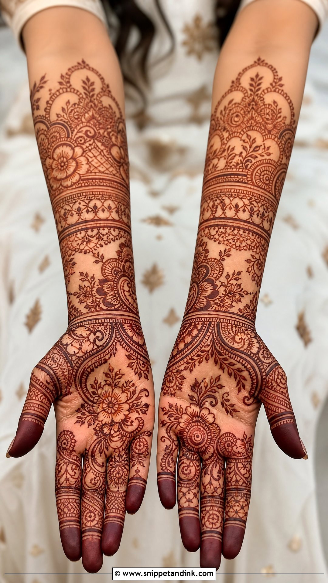Pakistani Khafif Mehndi Design Full Hand - Snippet and Ink - 30 Pakistani Mehndi Design Ideas