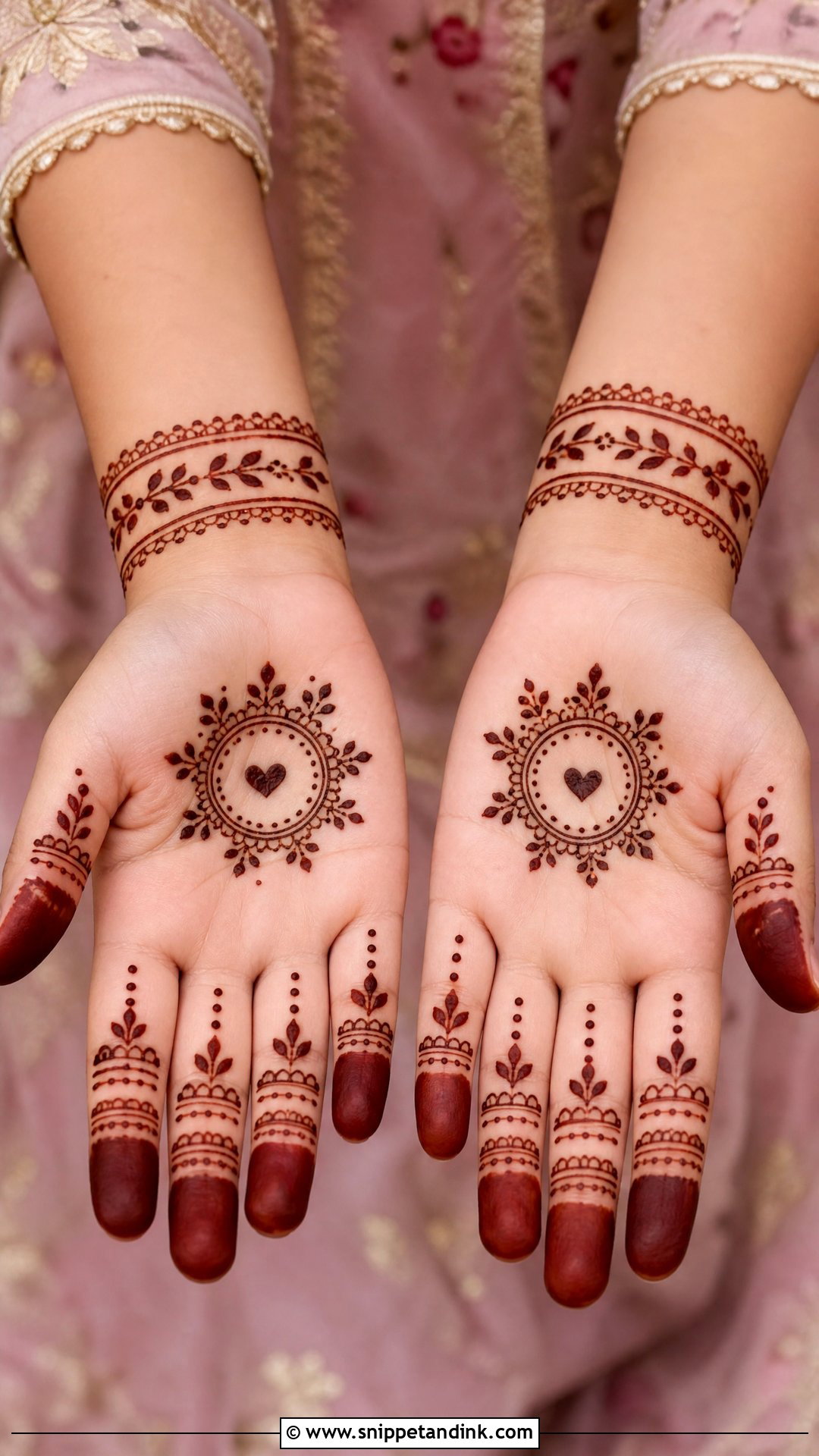 Pakistani Kids Mehndi Design - Snippet and Ink - 30 Pakistani Mehndi Design Ideas