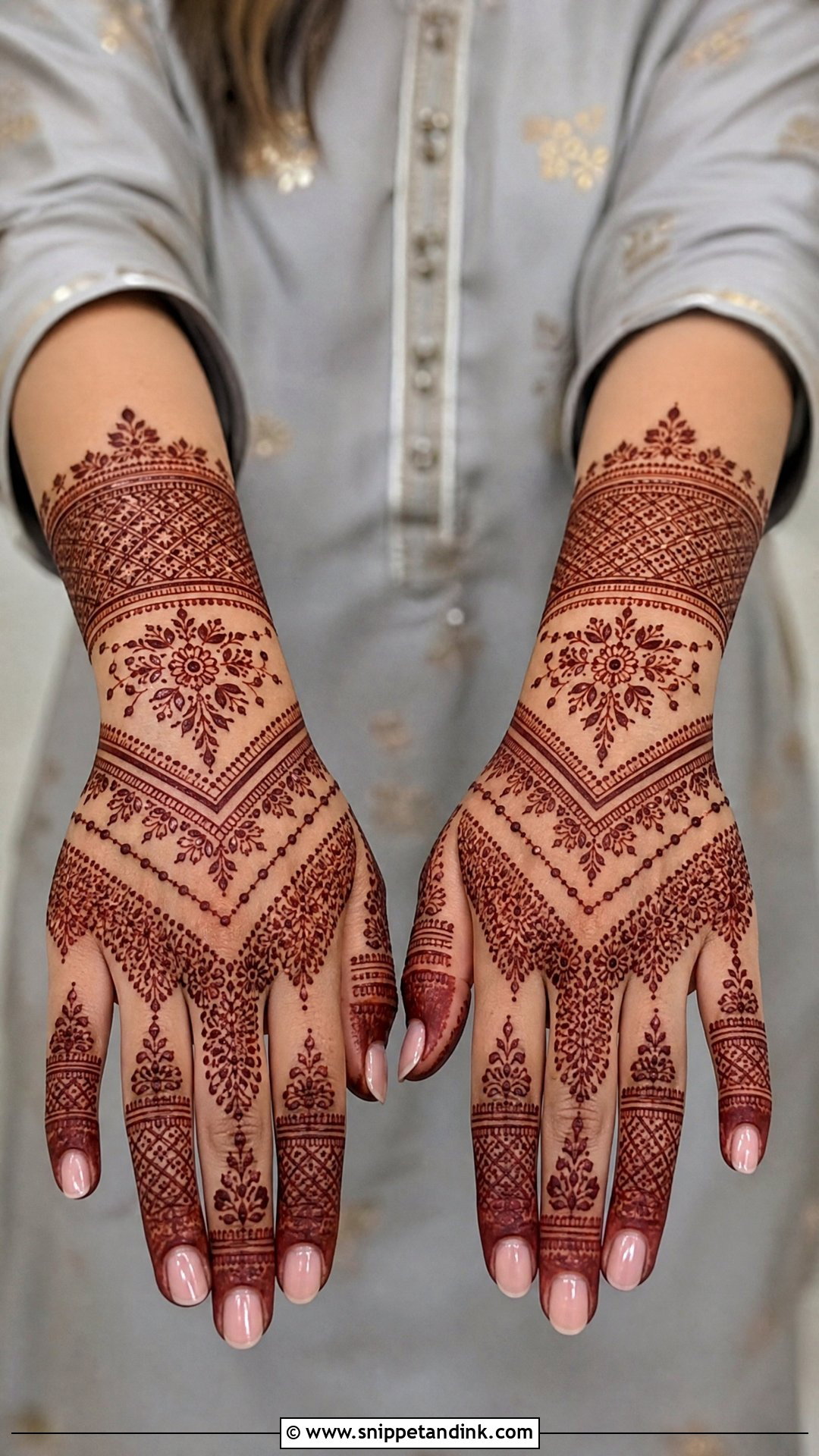 Pakistani Moroccan Mehndi Design - Snippet and Ink - 35 Pakistani Mehndi Designs