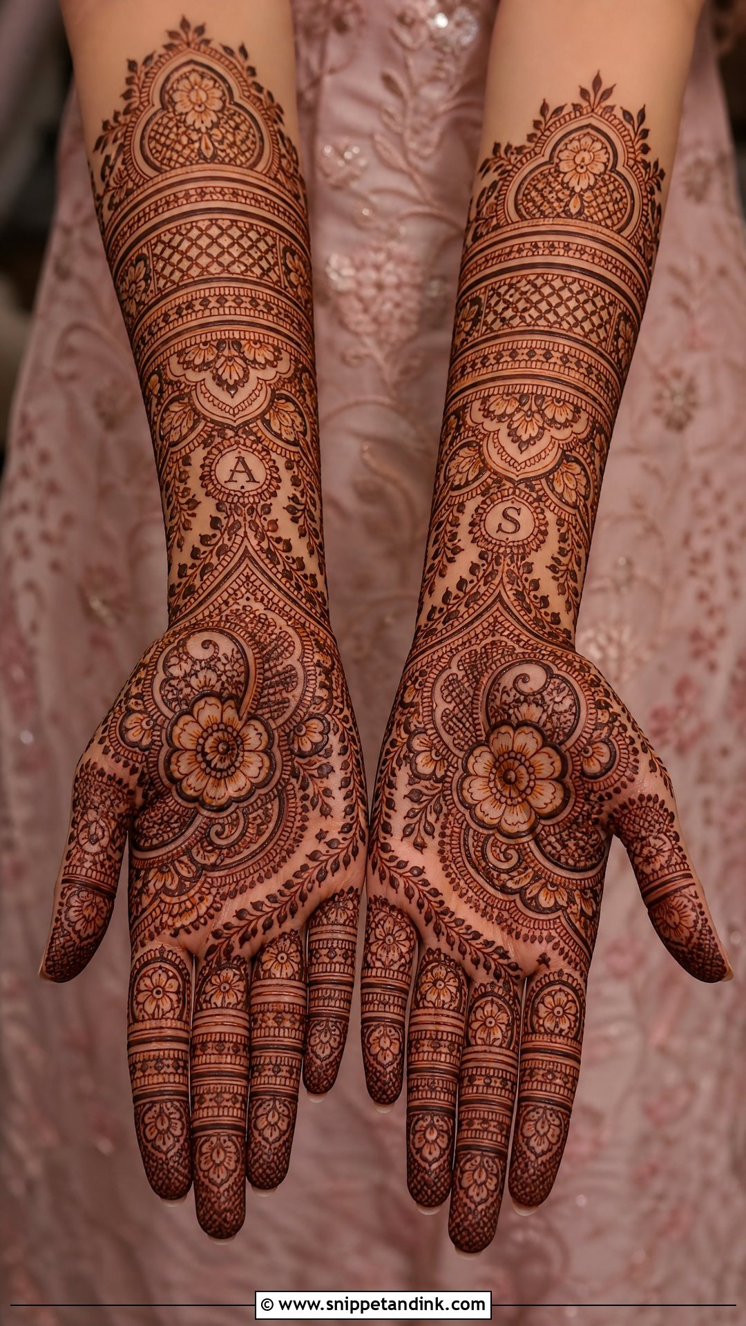 Pakistani Muslim Bridal Mehndi Design - Snippet and Ink - 20 Muslim Bridal Mehndi Designs