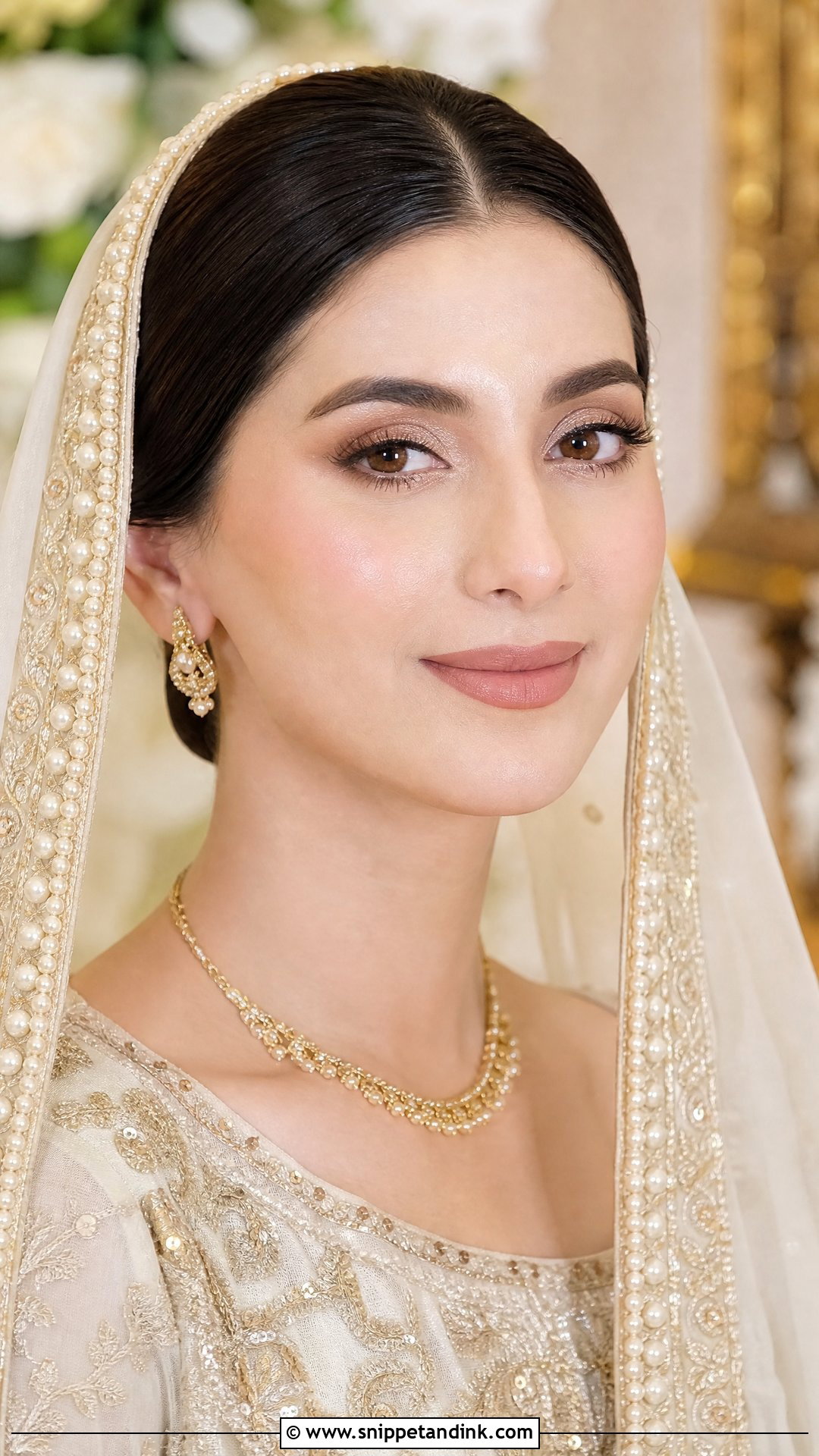 Pakistani Nikkah Bridal Makeup - Snippet and Ink - 20 Pakistan Bridal Makeup Ideas